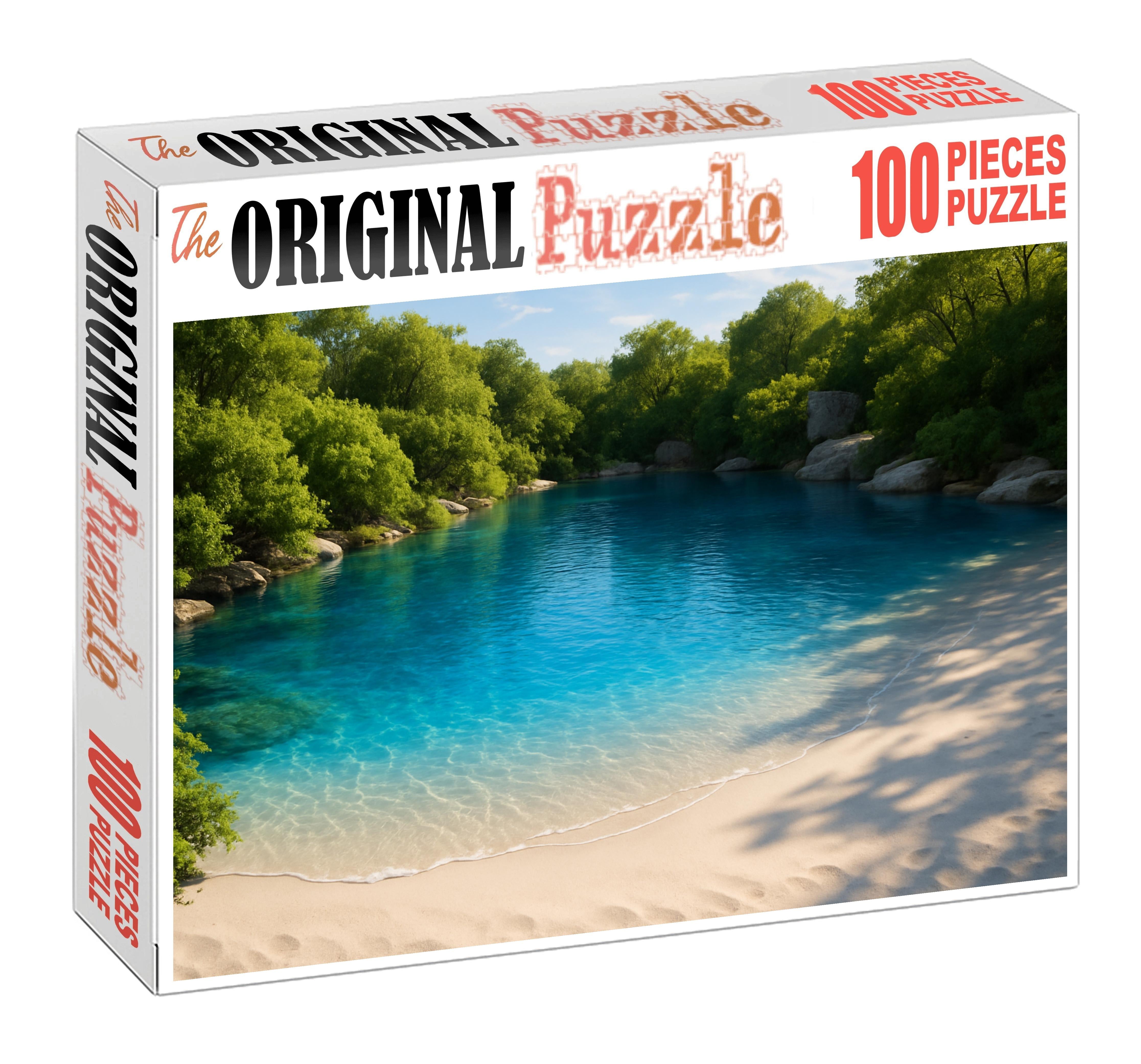 Sapphire Lagoon Serenity Mini Puzzle