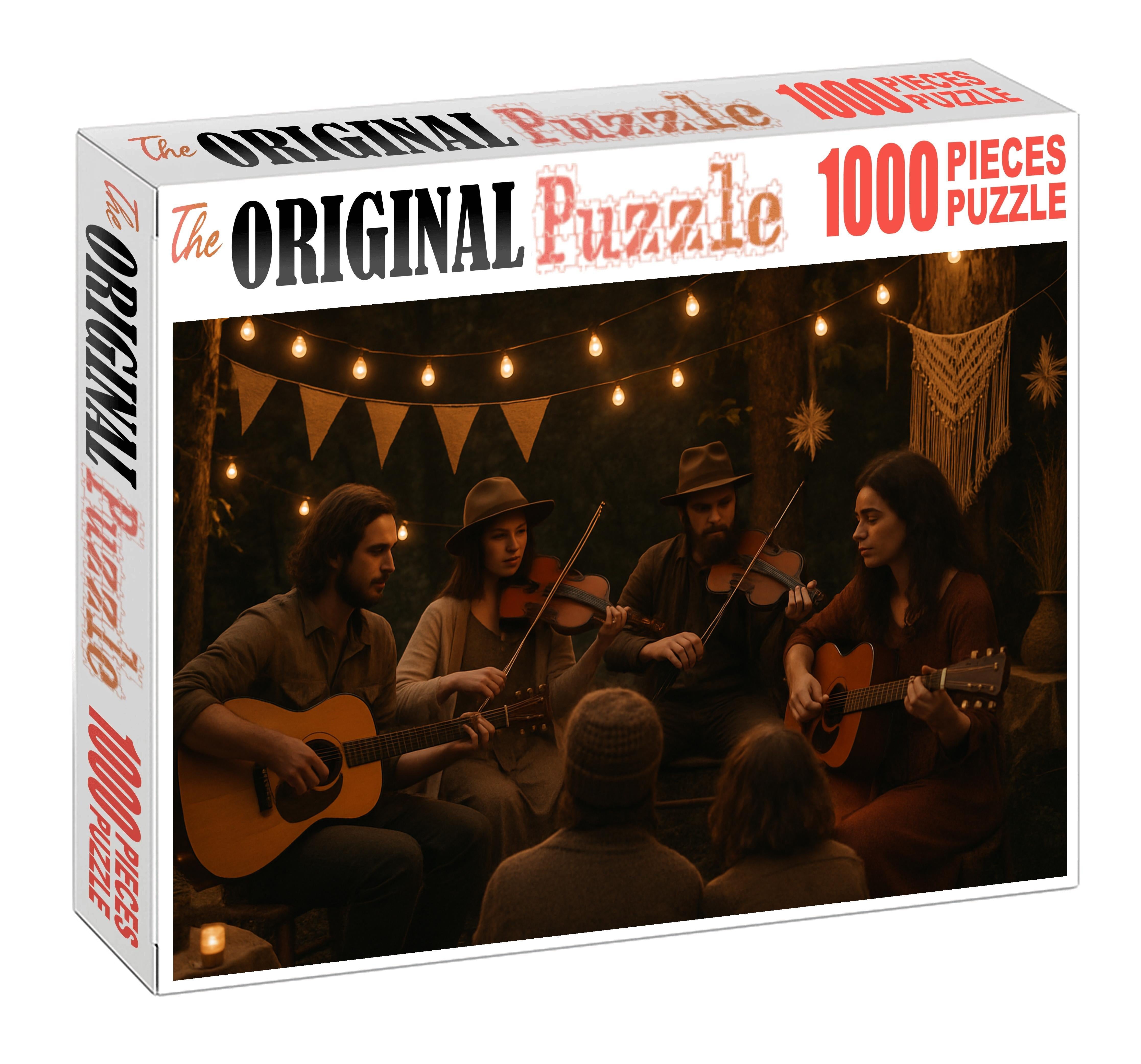 Indie Folk Revival Earthy Soundscapes And Handcrafted Aesthetics Premium Puzzle Pieces
