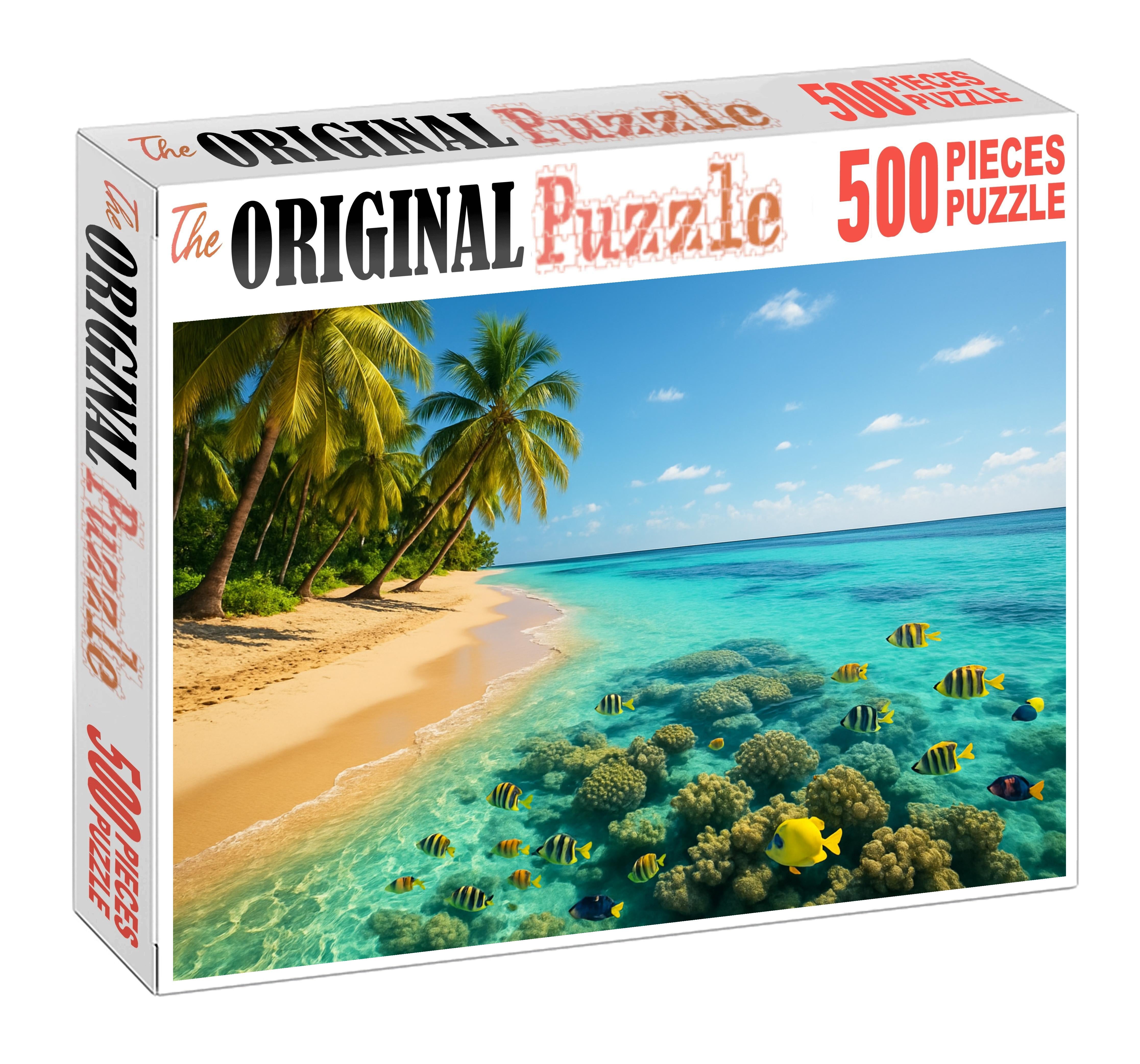 Golden Reef Peninsula 500 Piece Puzzle