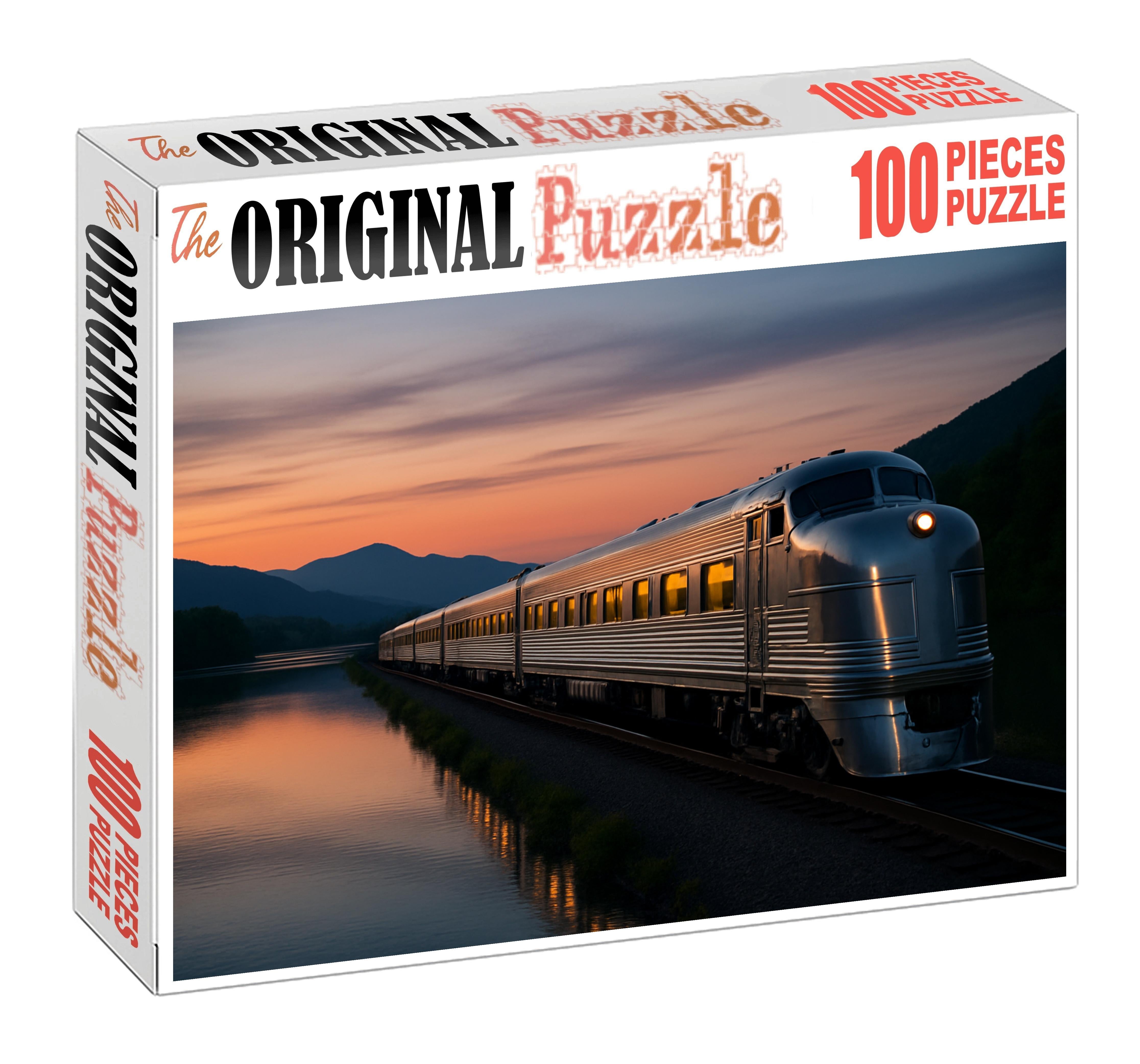 Silver Streamliner Sleeper 300 Piece Puzzle