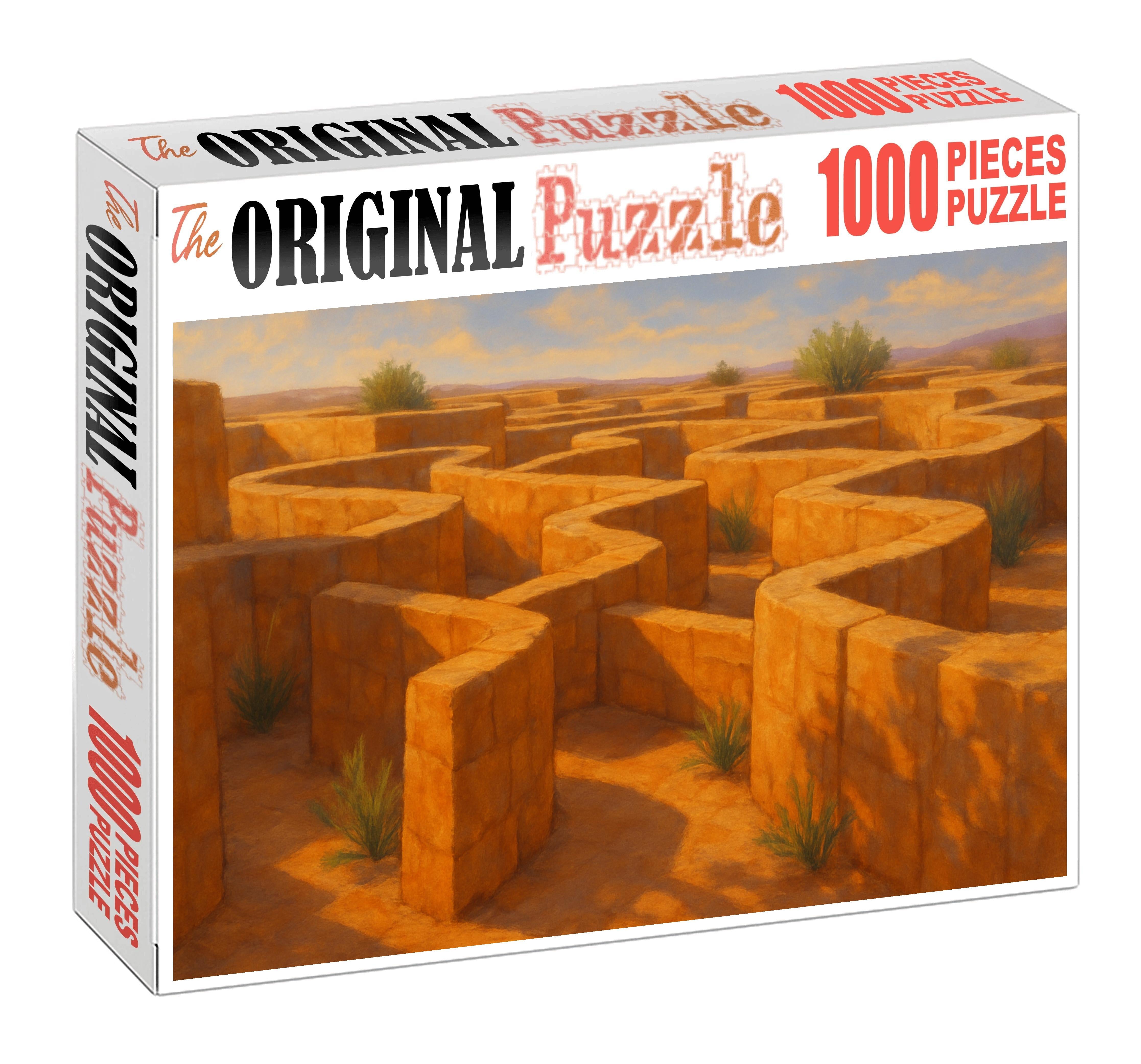 Whispering Sandstone Labyrinth 300 Piece Puzzle