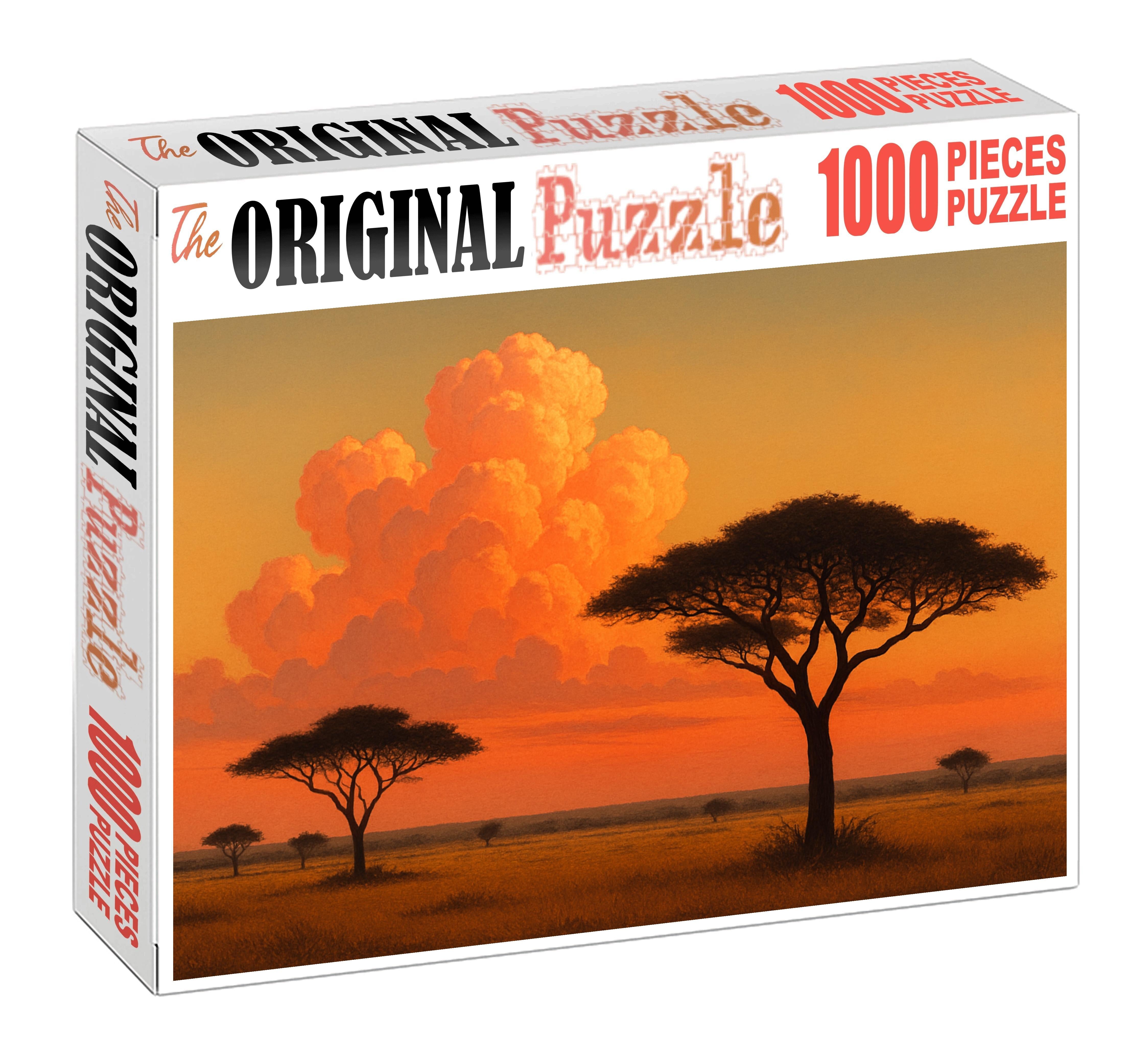 Sunset Glow Savannah 200 Piece Puzzle