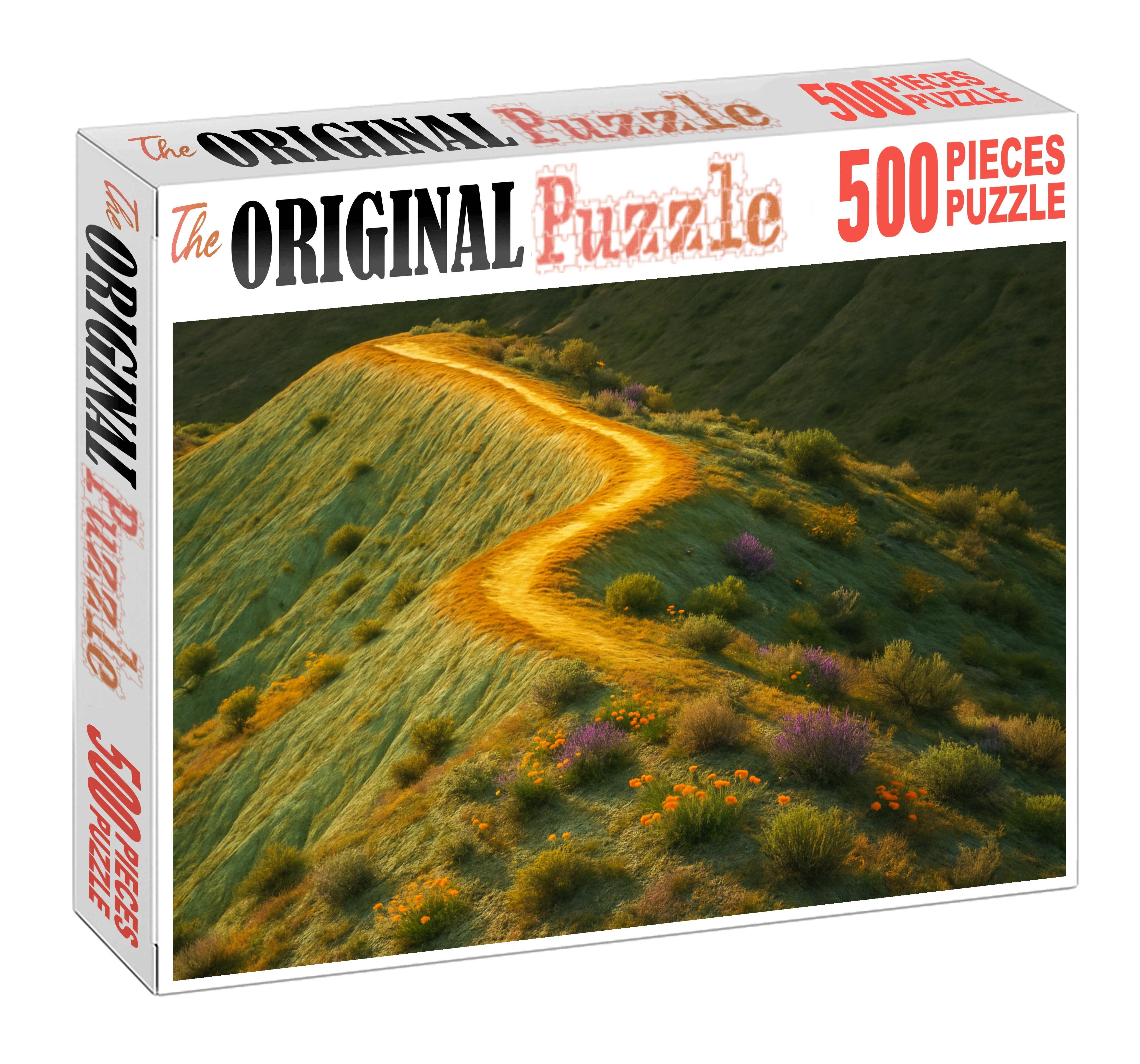 Golden Serpentine Ridge Puzzle Challenge