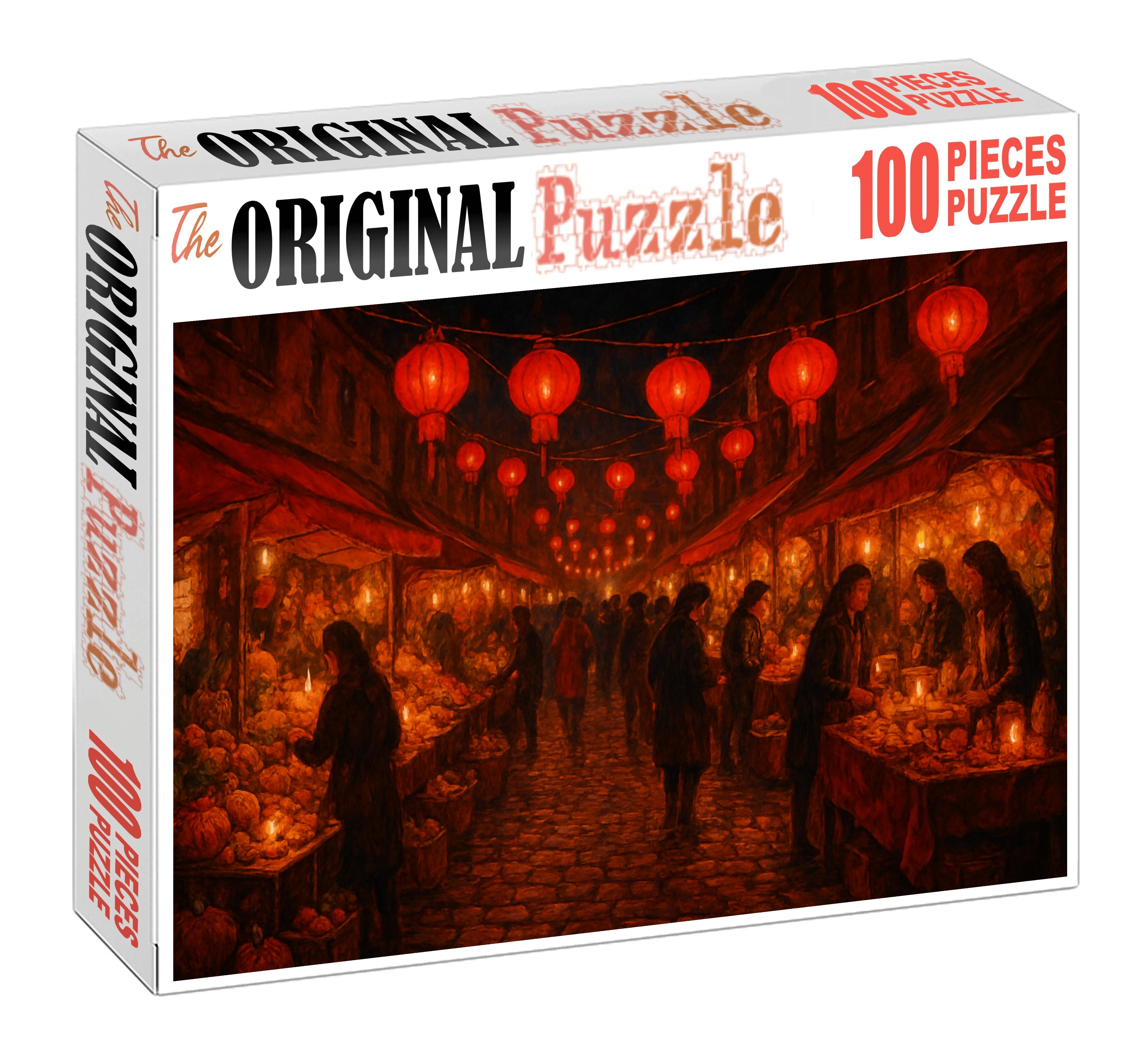 Crimson Evening Festival Puzzle Collection
