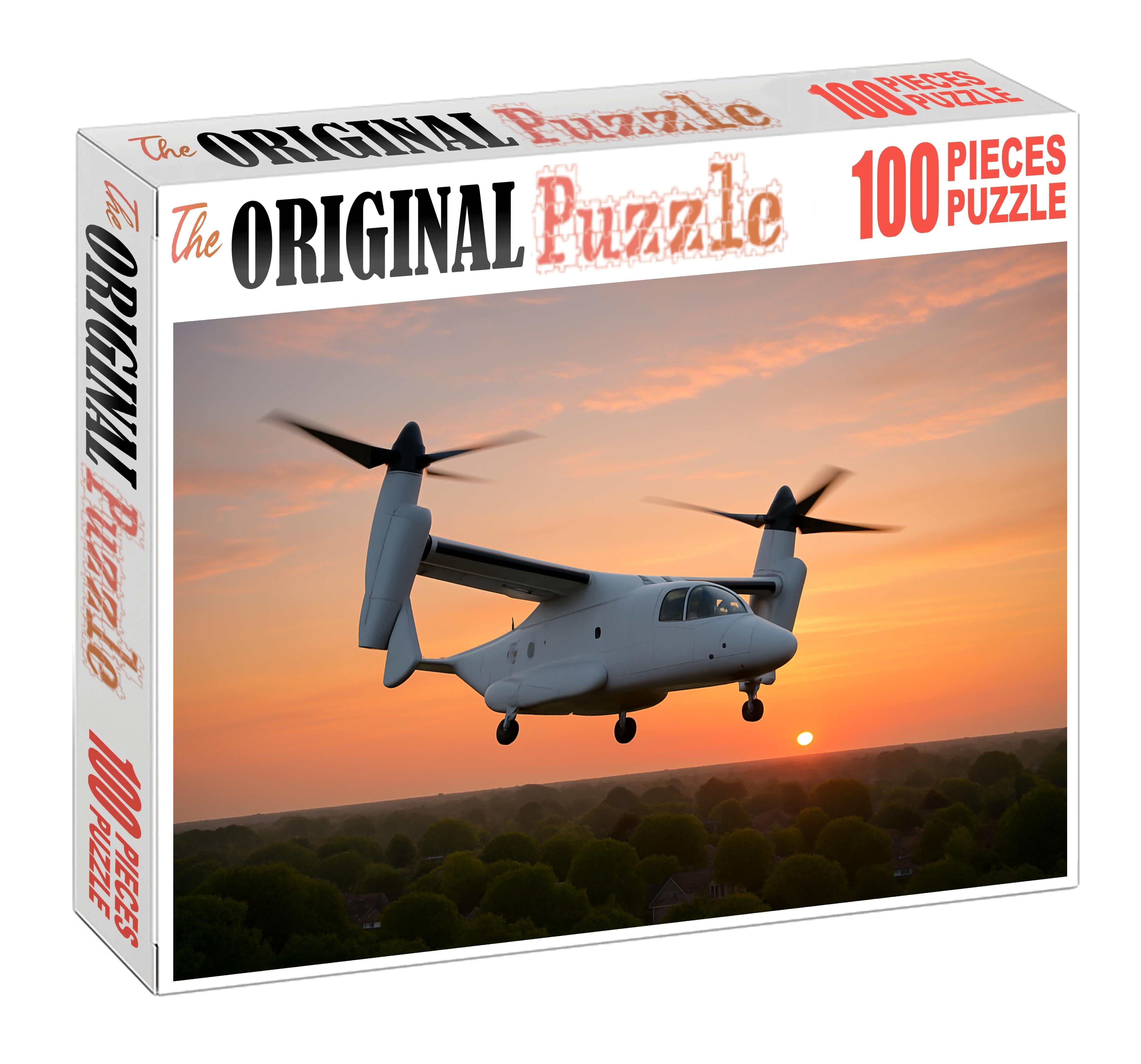 Electric Tilt-rotor Aircommuter Premium Puzzle Pieces