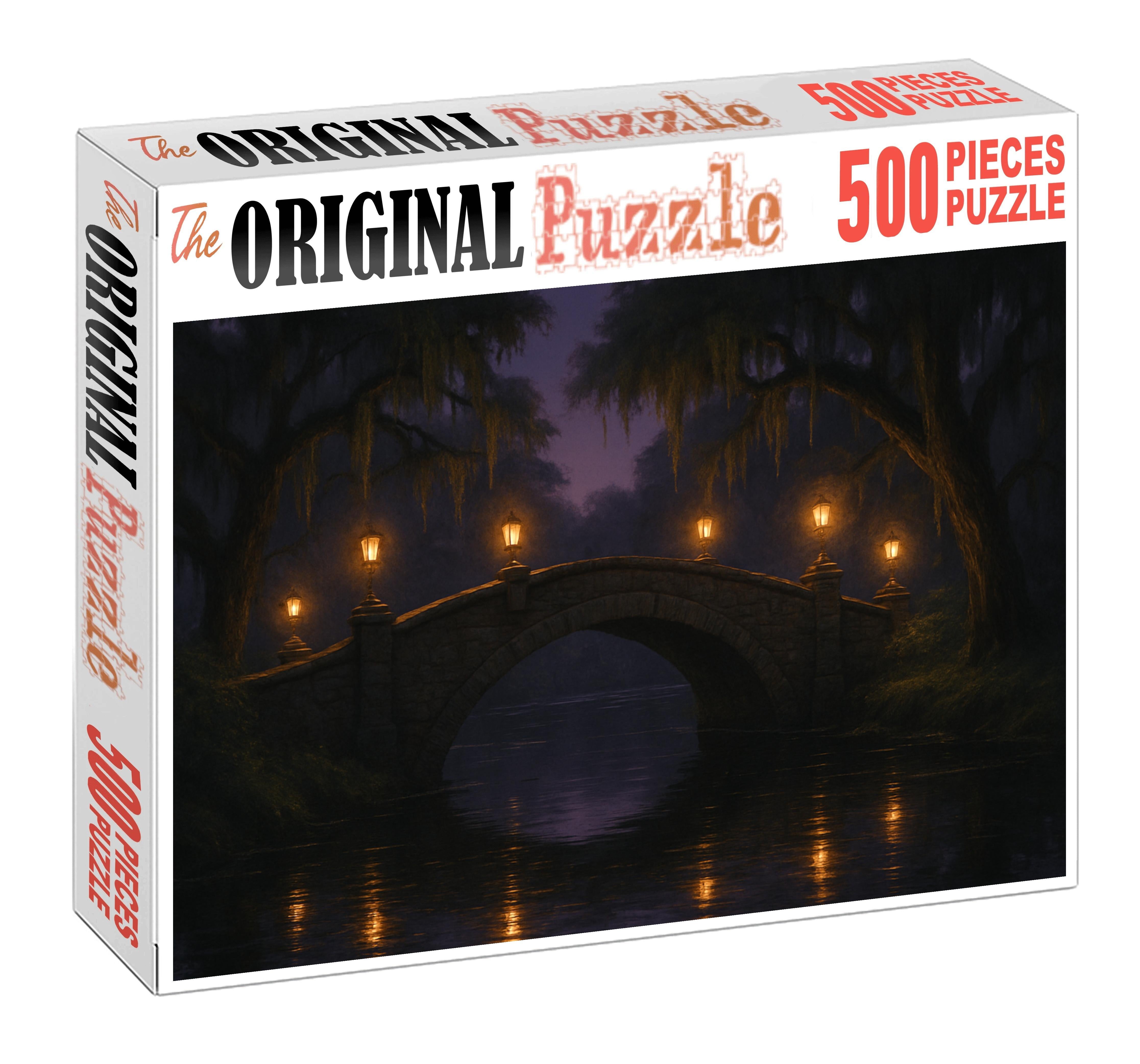 Twilight Lantern Crossing 200 Piece Puzzle