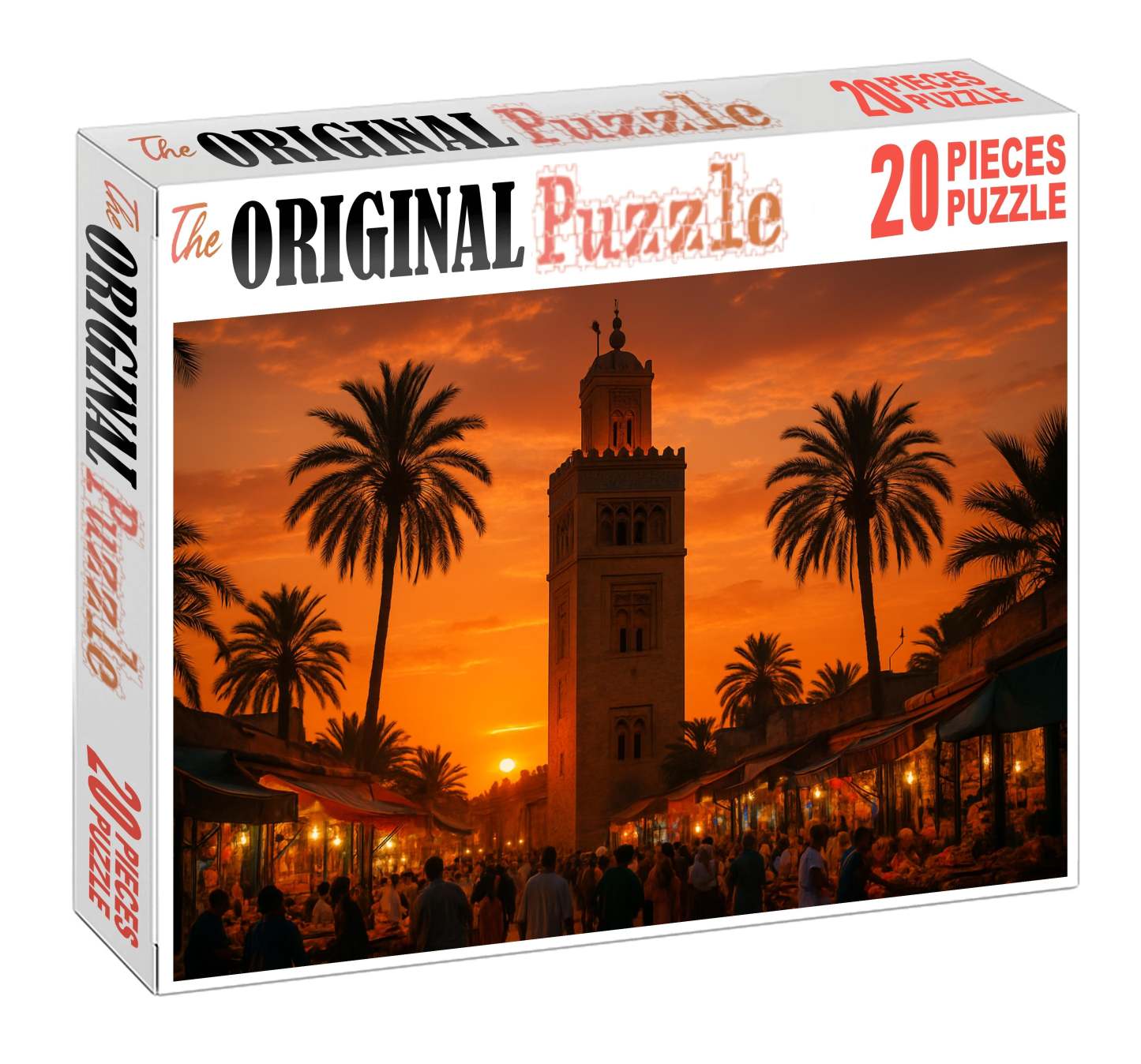 Koutoubia Mosque Marrakech Morocco Recognized By 7410 Globally As A Landmark Of Islamic Architecture Unique Puzzle Design