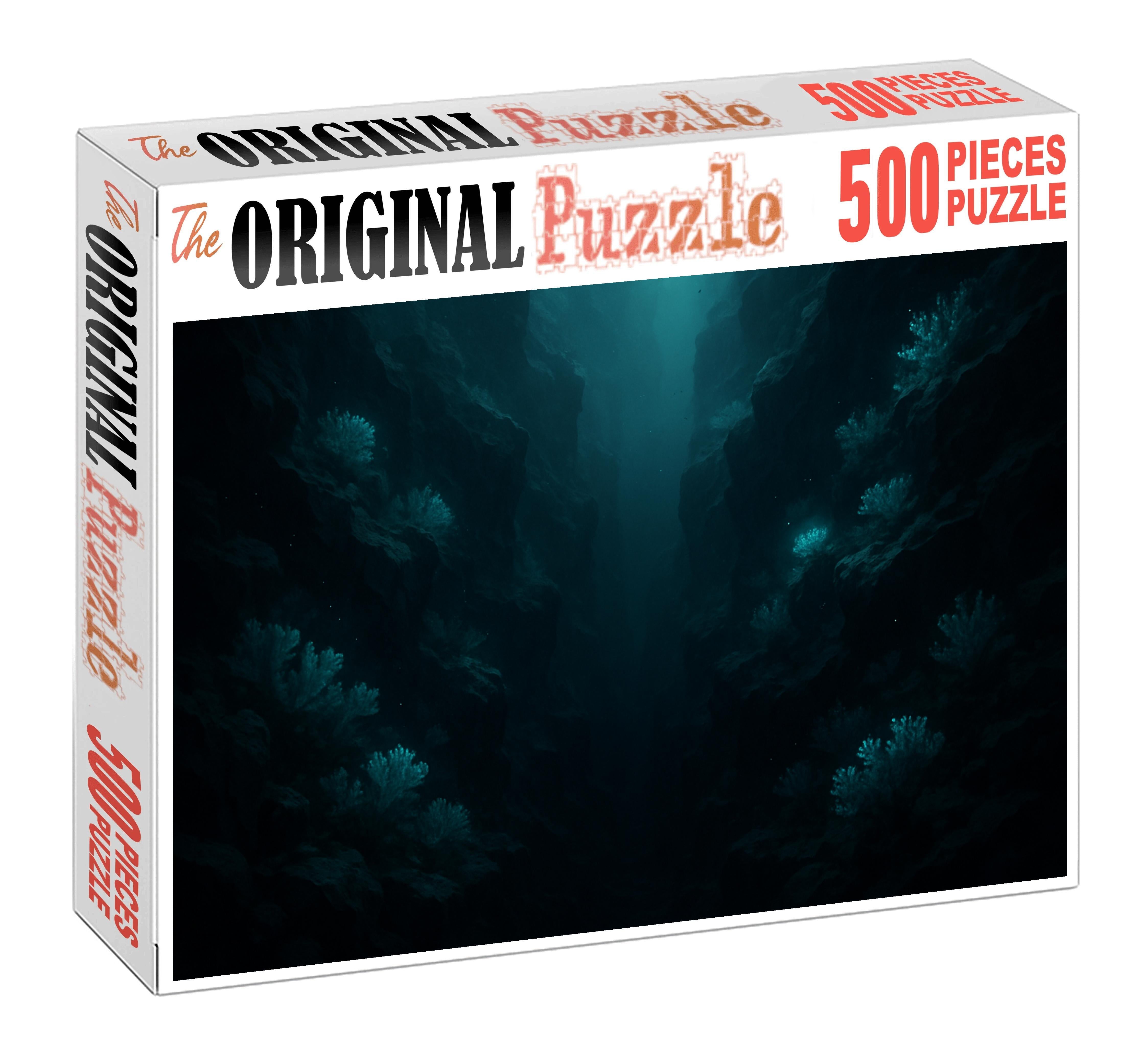 Twilight Abyssal Chasm Custom Jigsaw Puzzle