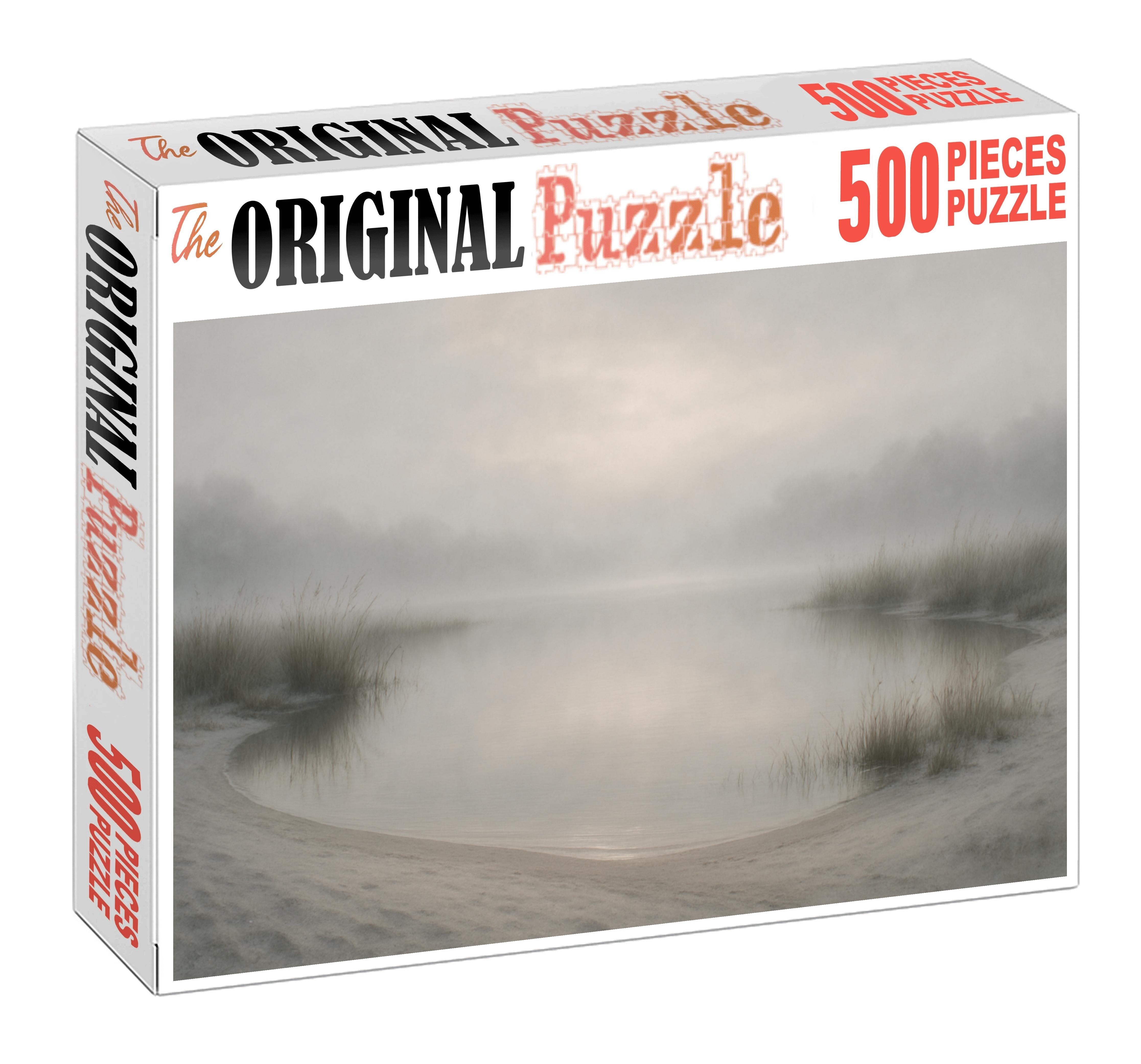Silver Mist Lagoon 500 Piece Puzzle