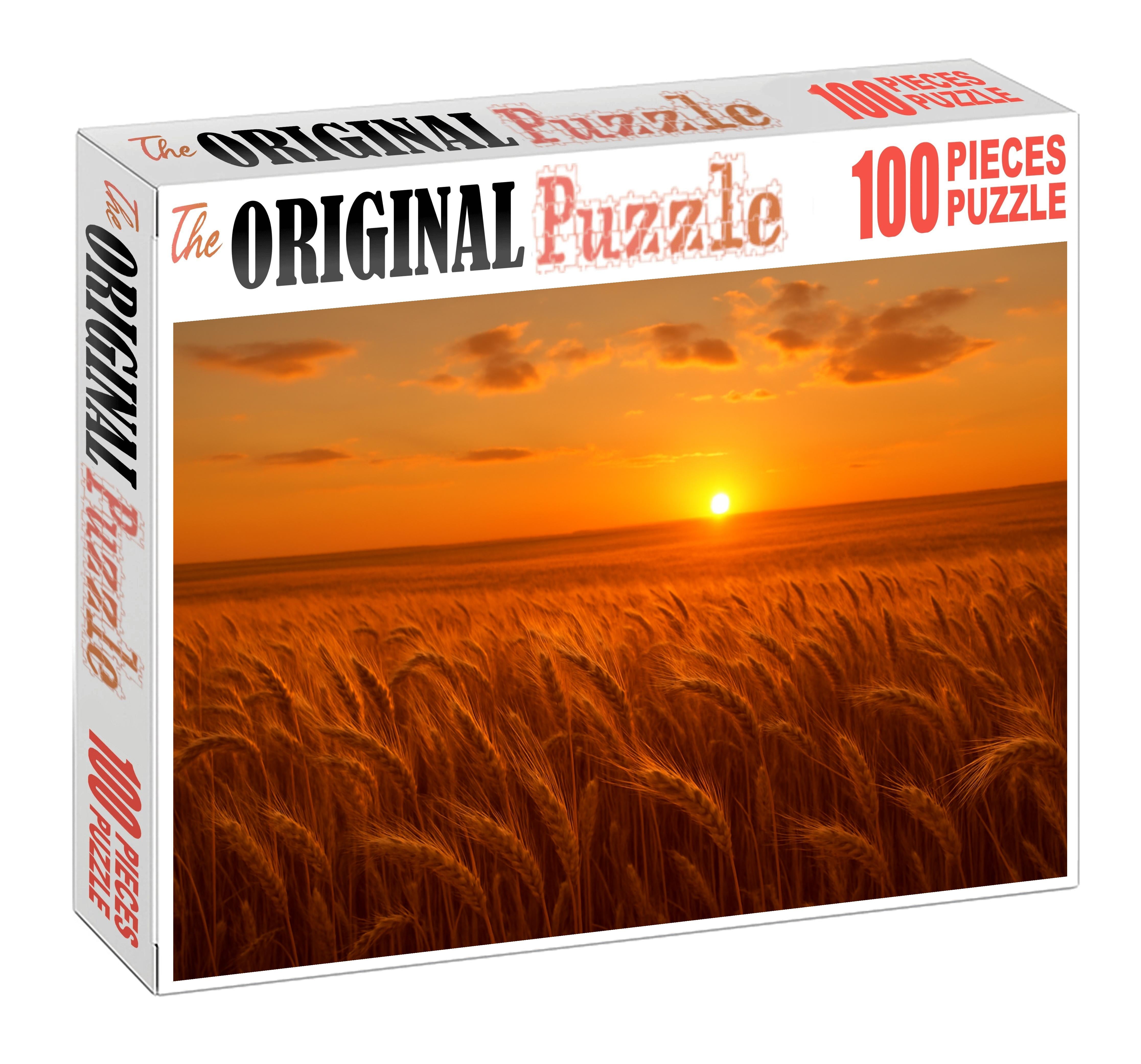 Golden Wheatfield Glow 50 Piece Puzzle
