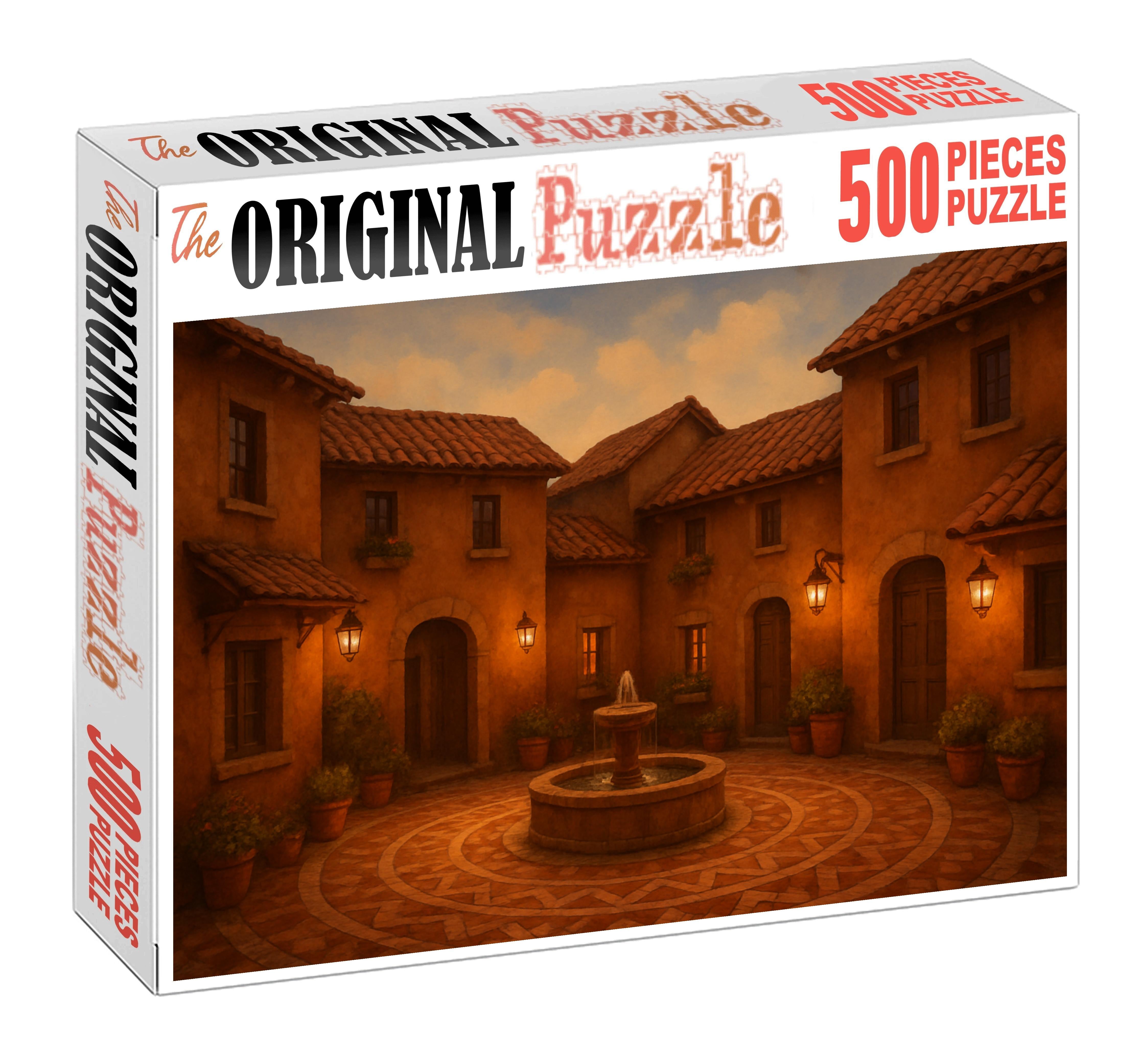 Sunlit Terracotta Court Puzzle Fun