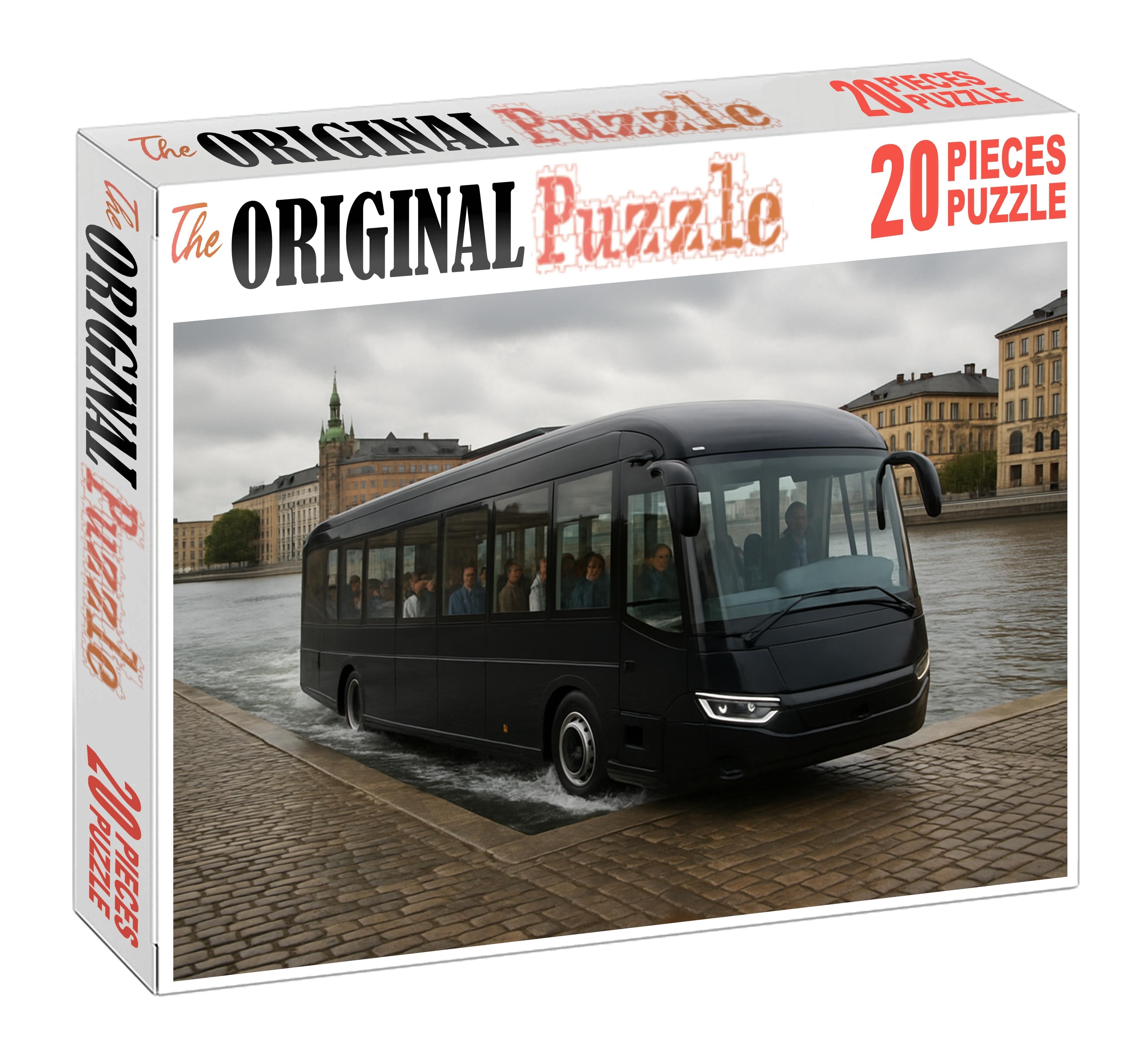 Electric Amphibious Bus Puzzle For Adults