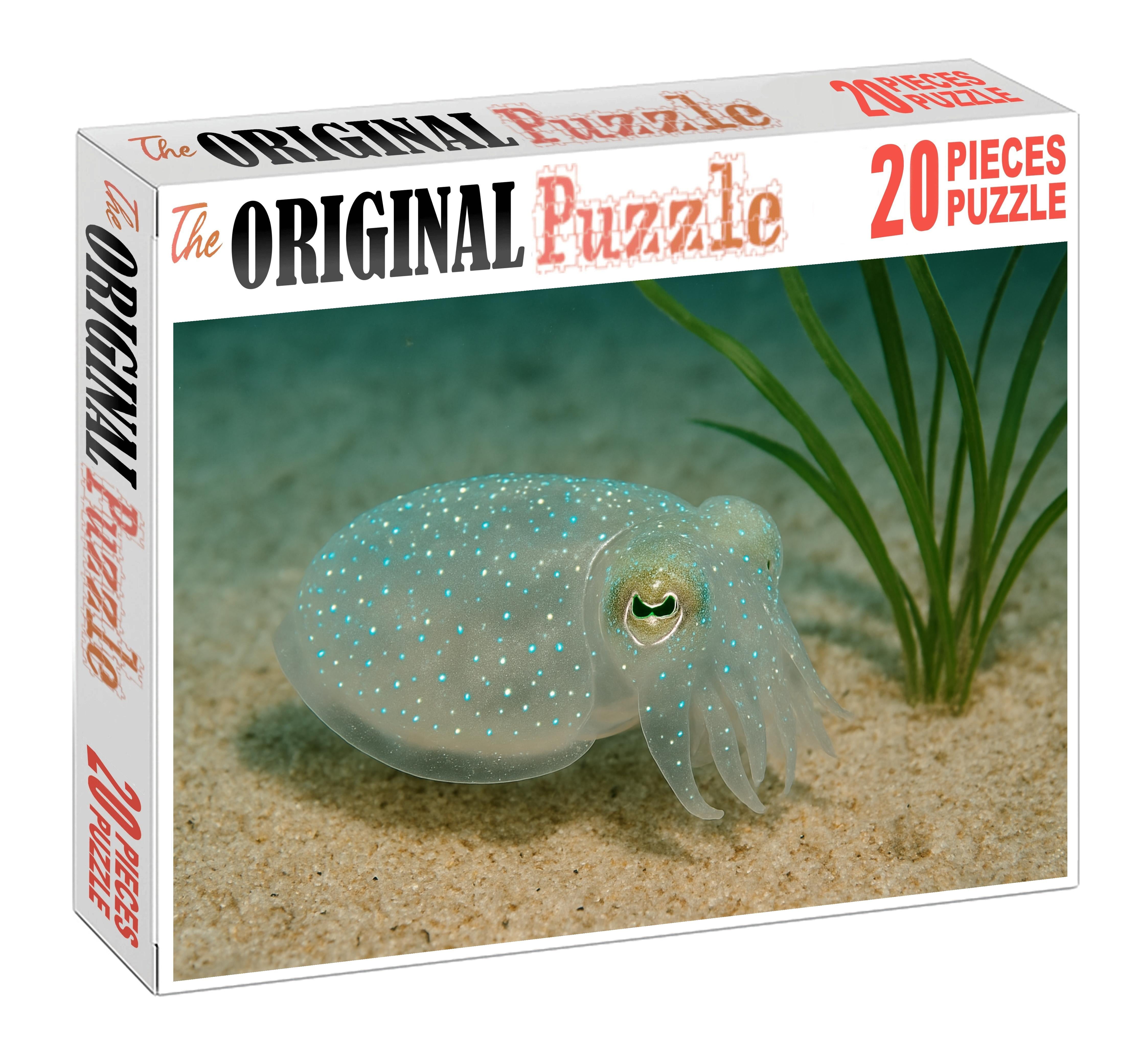 Glass-spotted Cuttlefish Translucent Hunter With Reactive Color Display Puzzle Collection