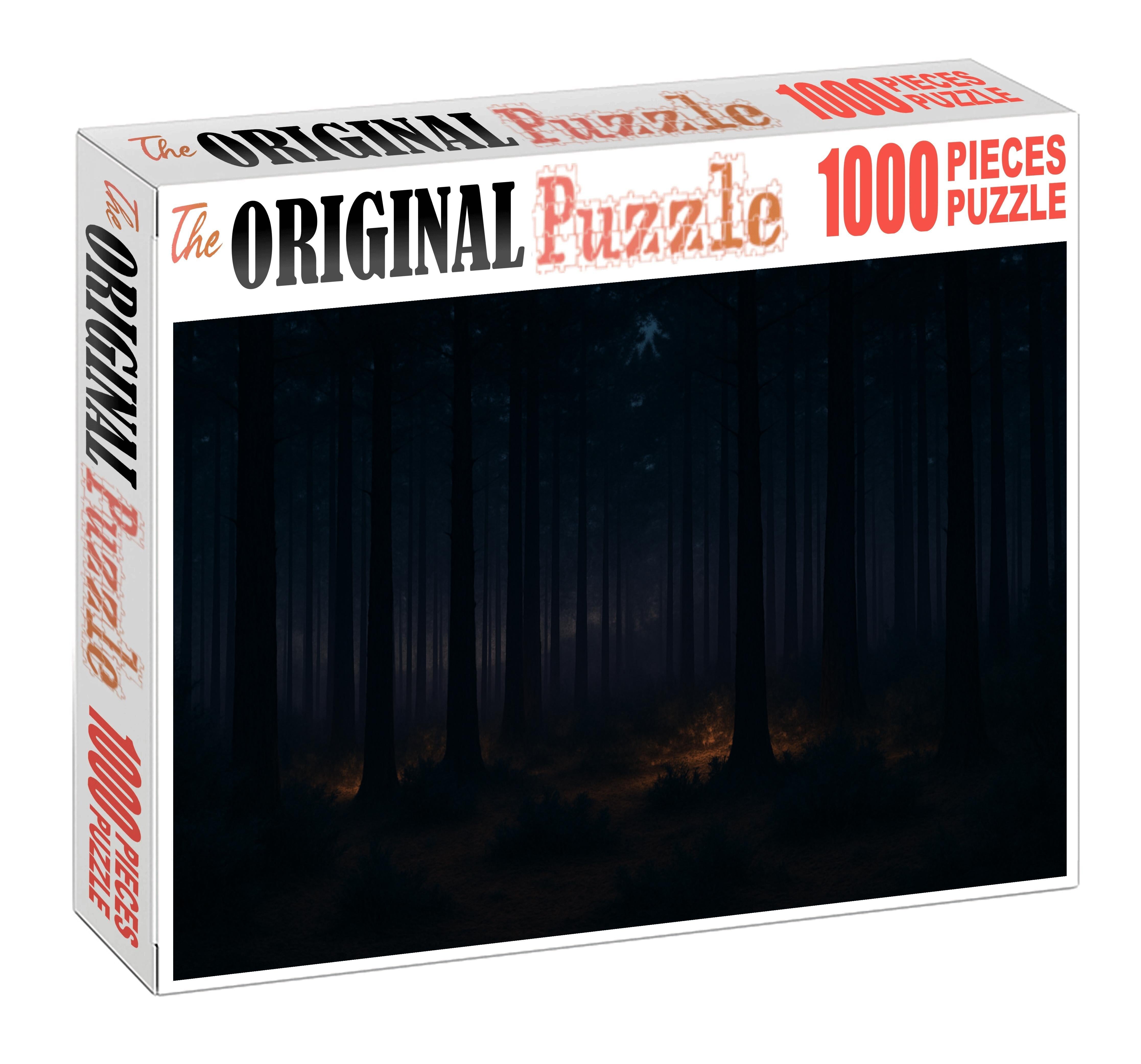Twilight Pine Ridge Custom Jigsaw Puzzle