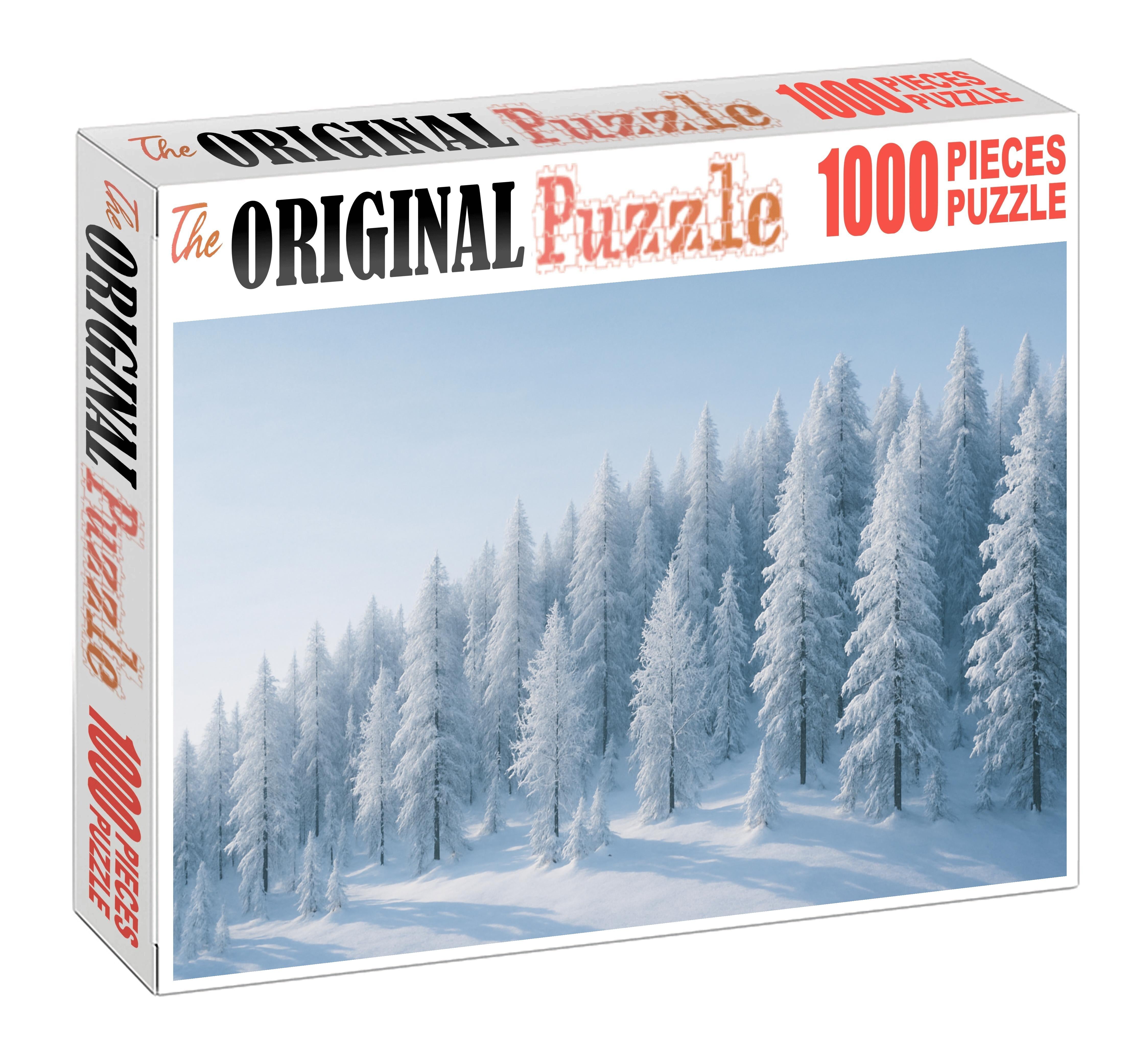 Winter Pine Ridge Premium Puzzle Pieces
