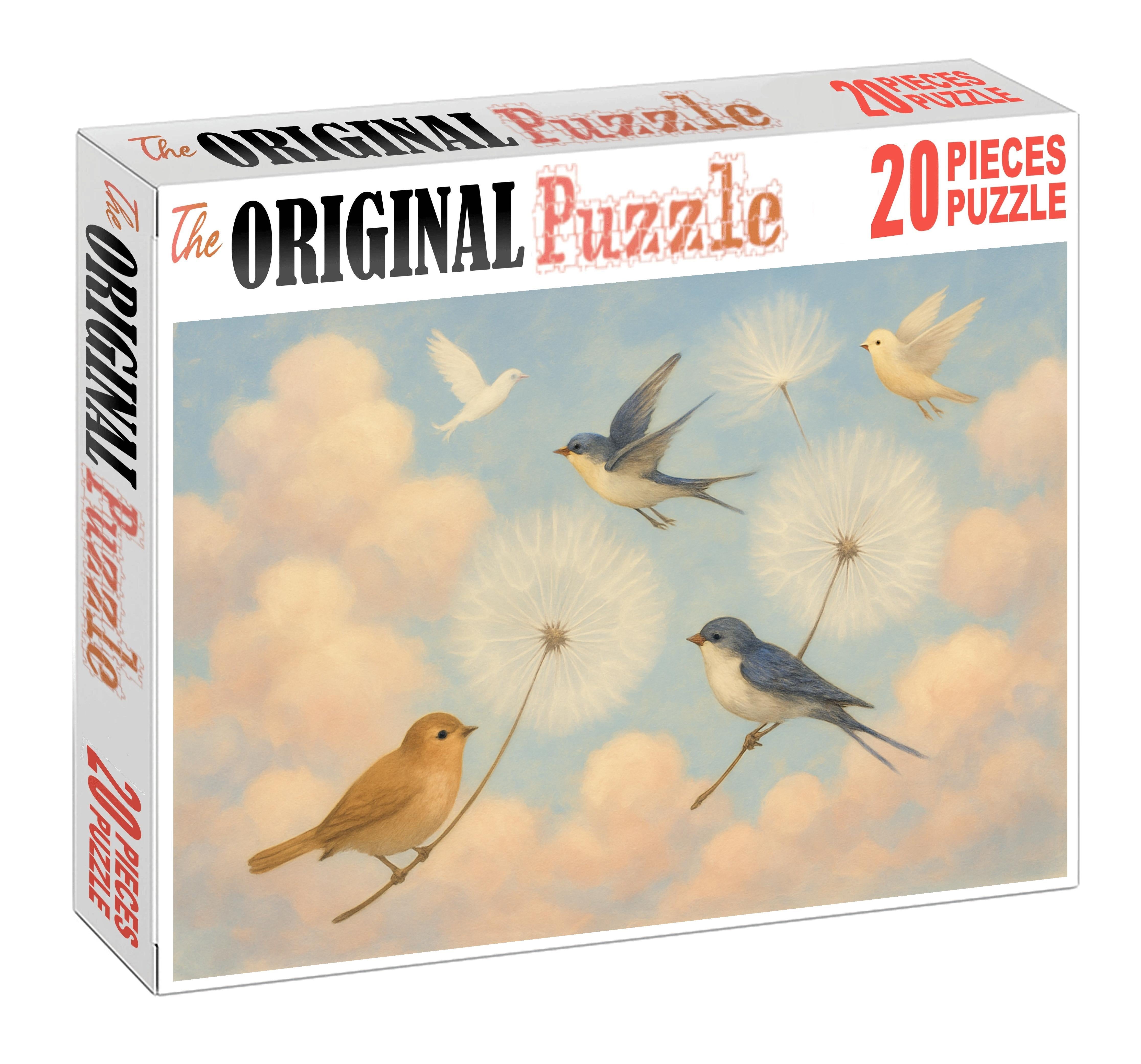 The Dandelion Dream Drifters Custom Jigsaw Puzzle