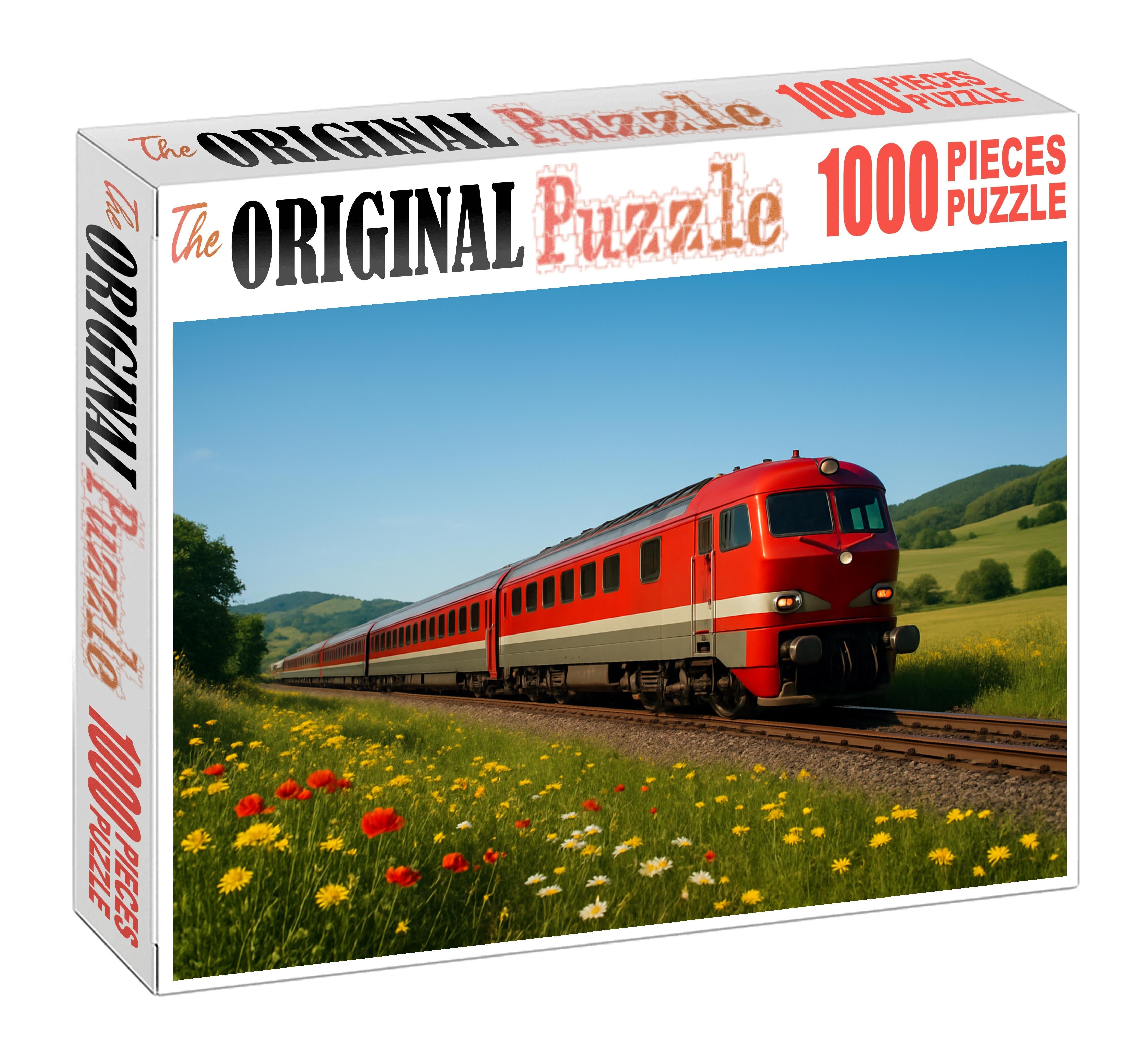 Crimson Horizon Diesel Express 20 Piece Puzzle