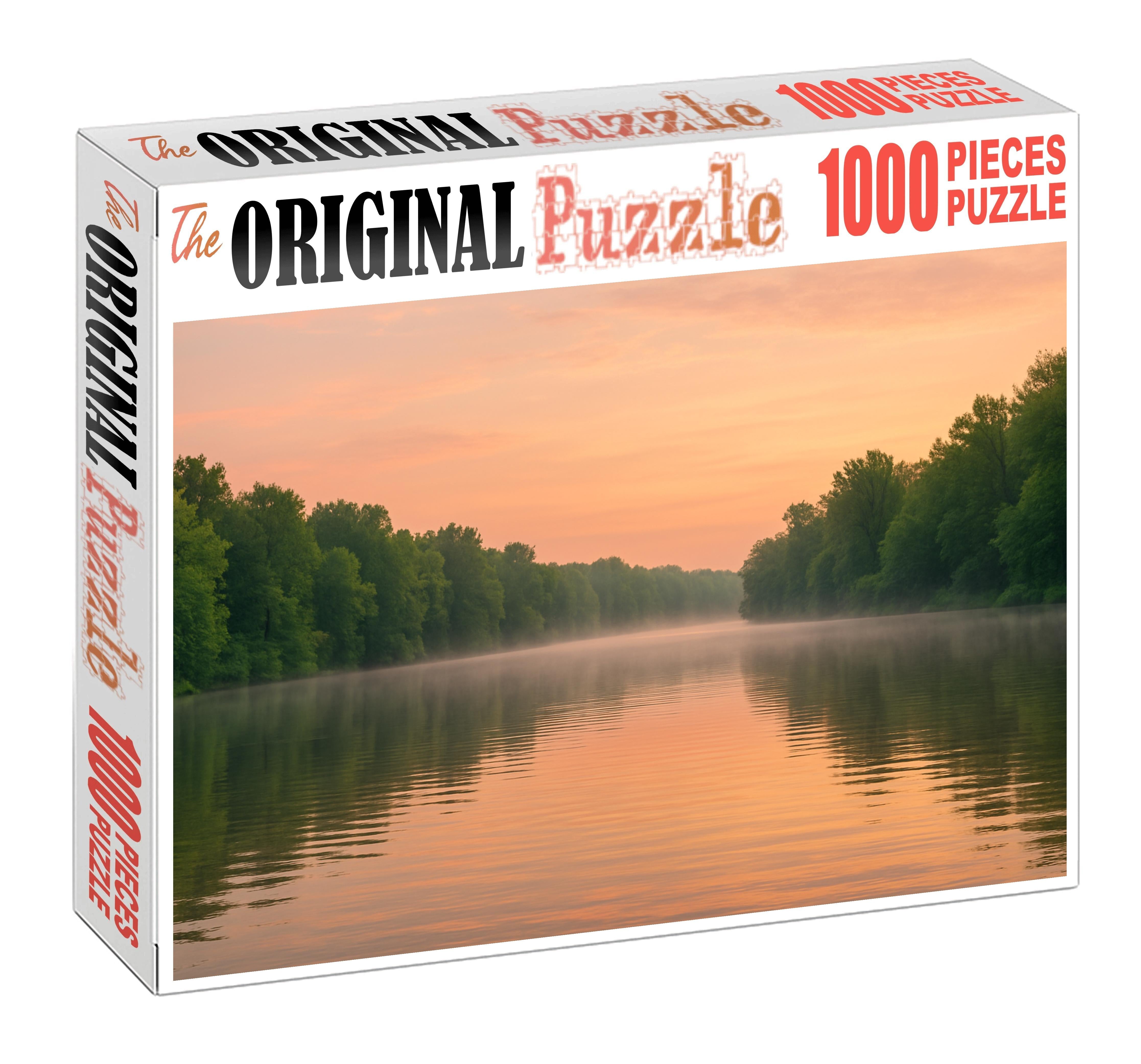 Quiet Lakeside Dawn 20 Piece Puzzle