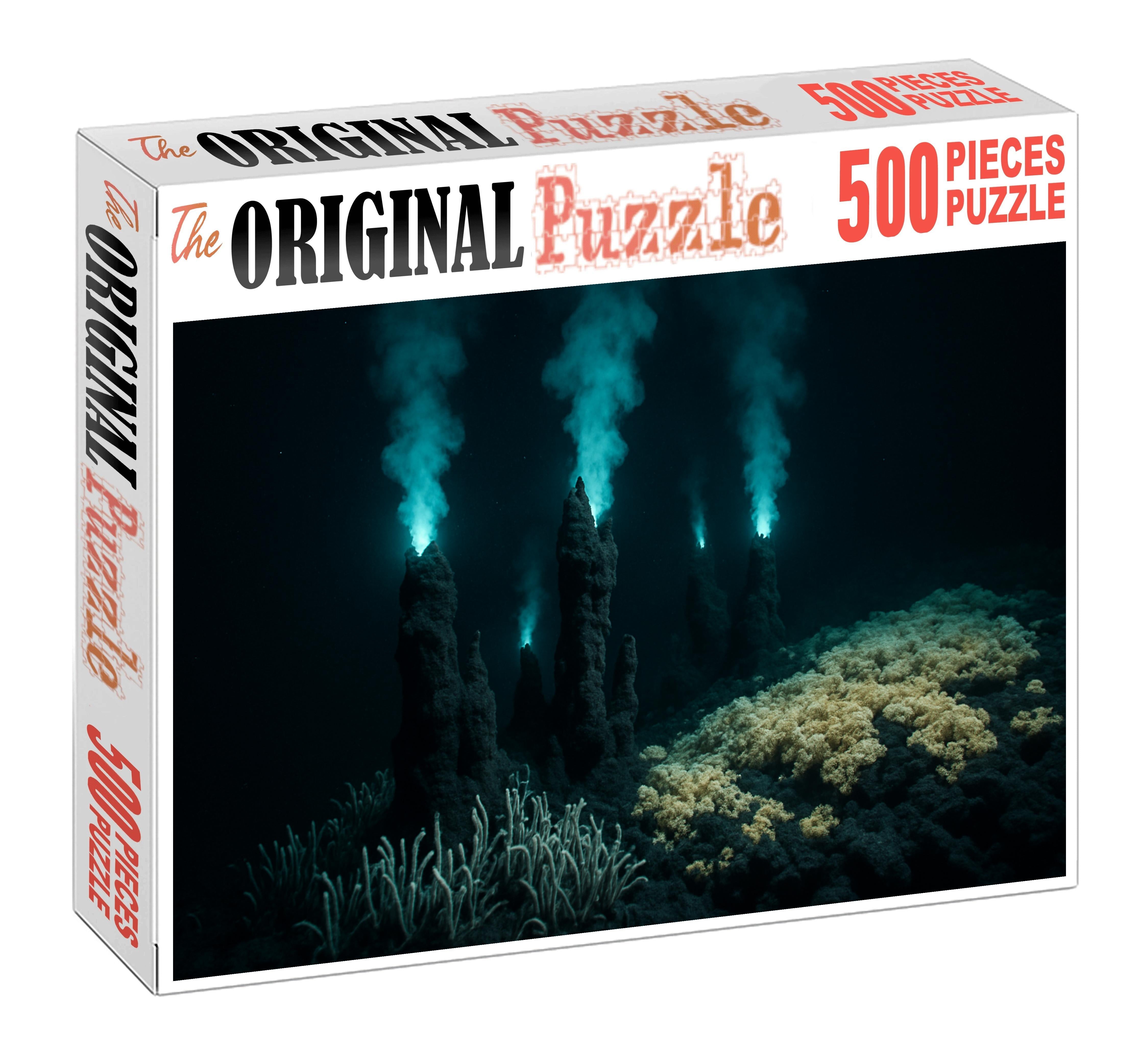 Midnight Hydrothermal Vent Field 1000 Piece Puzzle