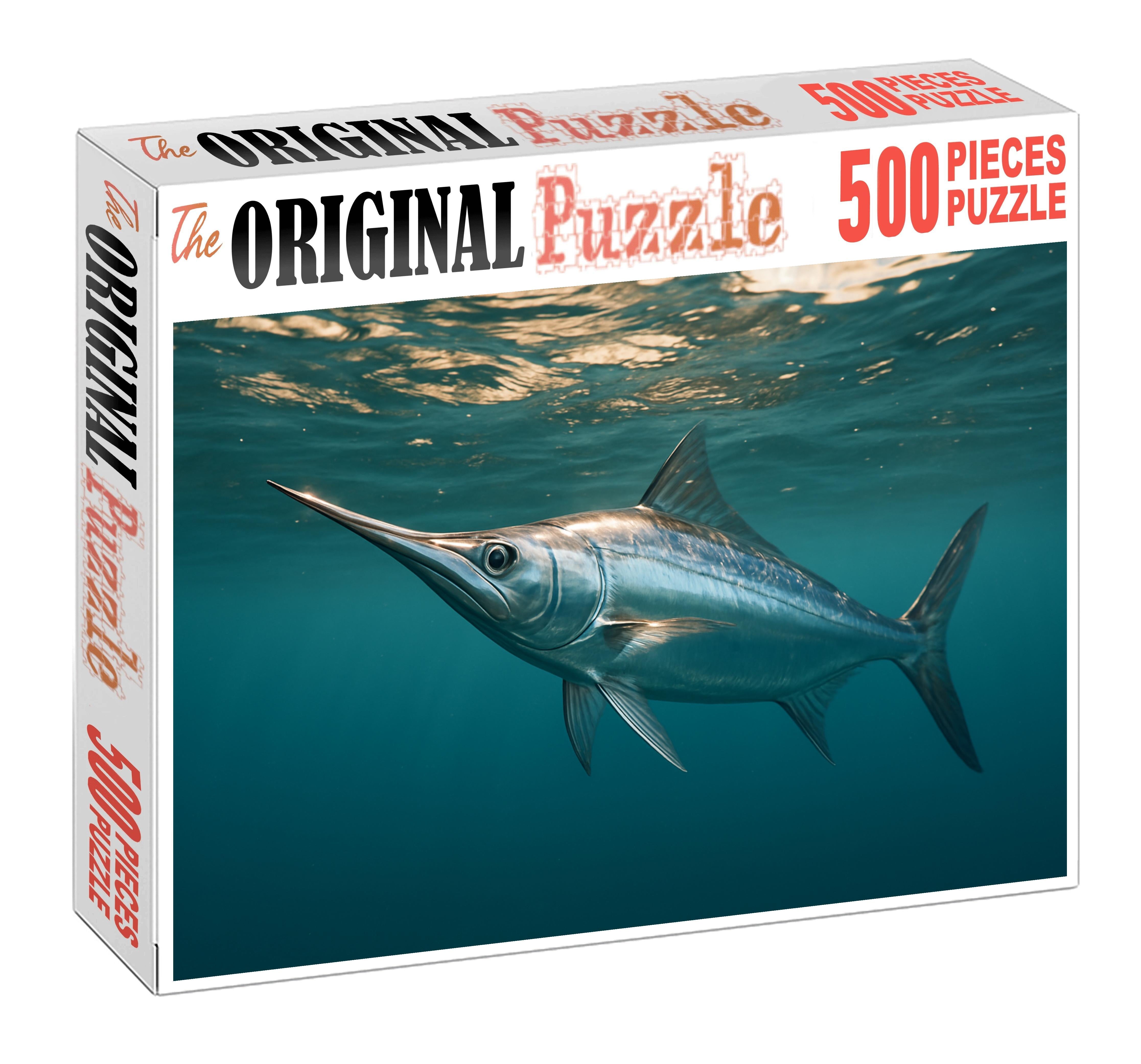 Silverfin Arrowfish Sleek Surface Skimming Predator Puzzle Fun