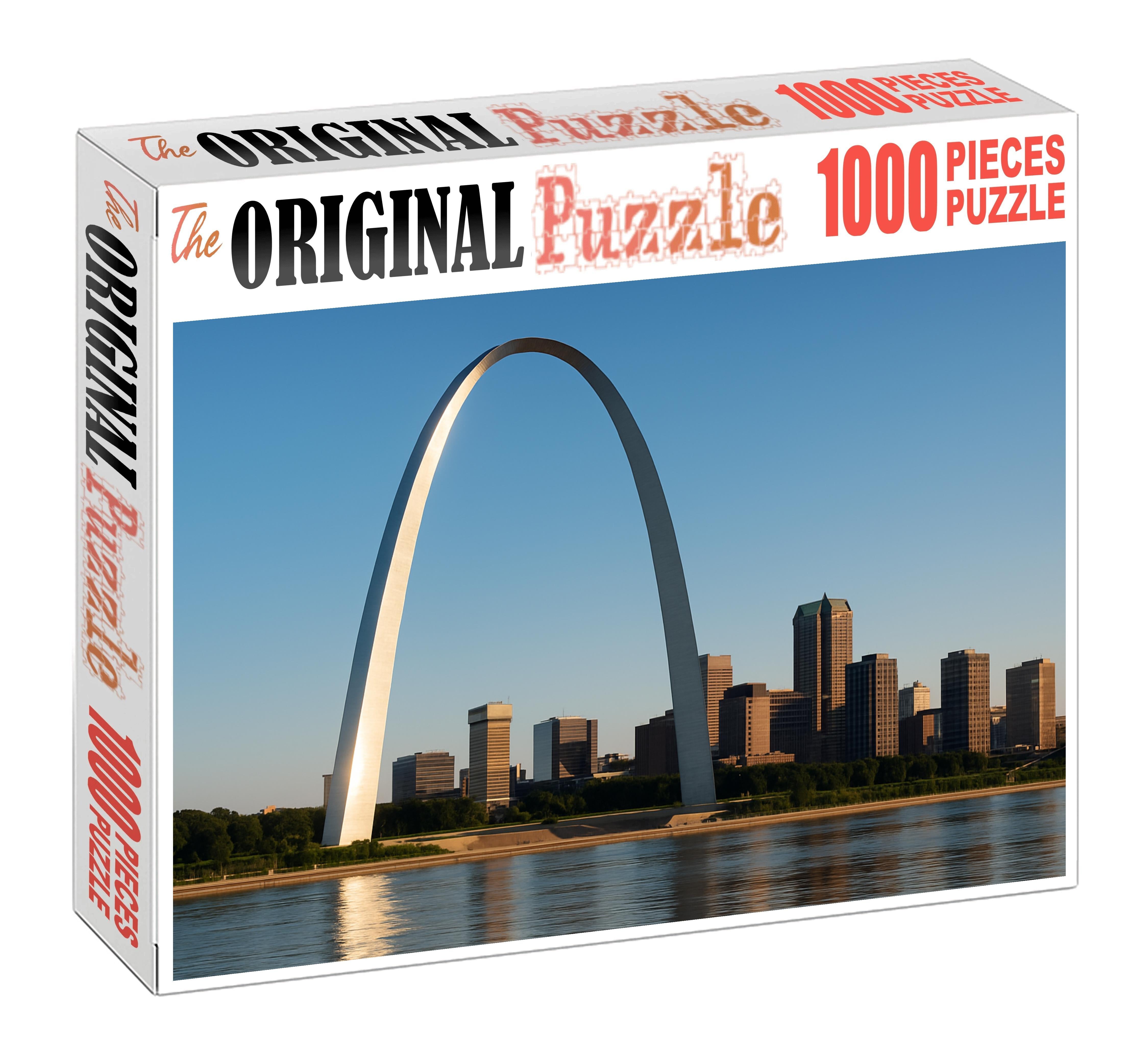 Gateway Arch St Louis Usa - Identified By 6041 Globally As A Monument To Westward Expansion Easy Puzzles