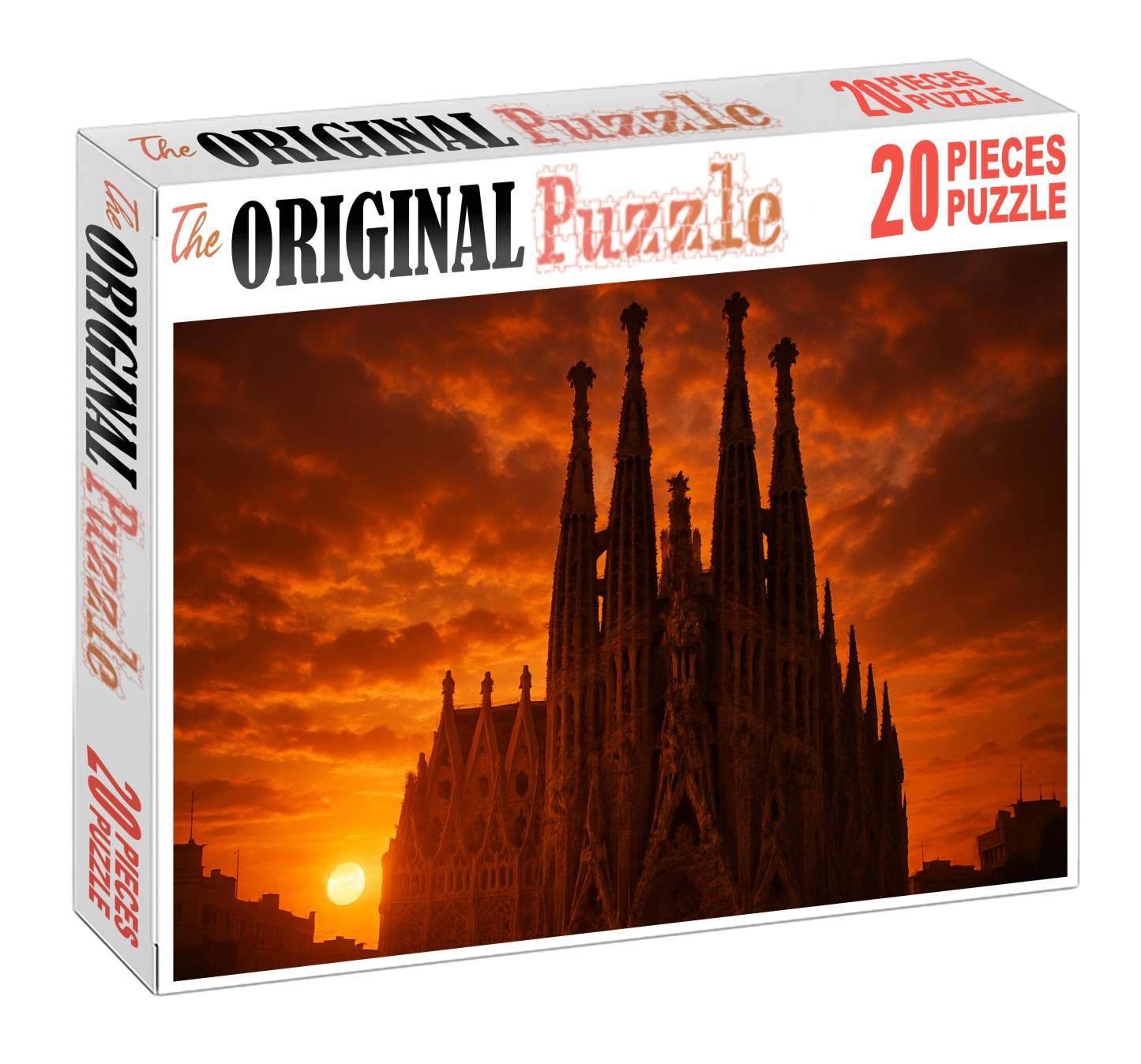 Sagrada Familia Barcelona Spain  Identified By 8234 Worldwide For Its Unique Architectural Synthesis Puzzle Challenge