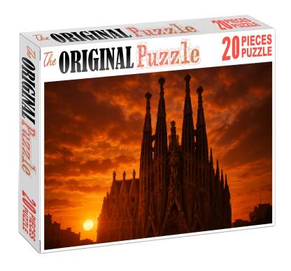 Sagrada Familia Barcelona Spain  Identified By 8234 Worldwide For Its Unique Architectural Synthesis Puzzle Challenge