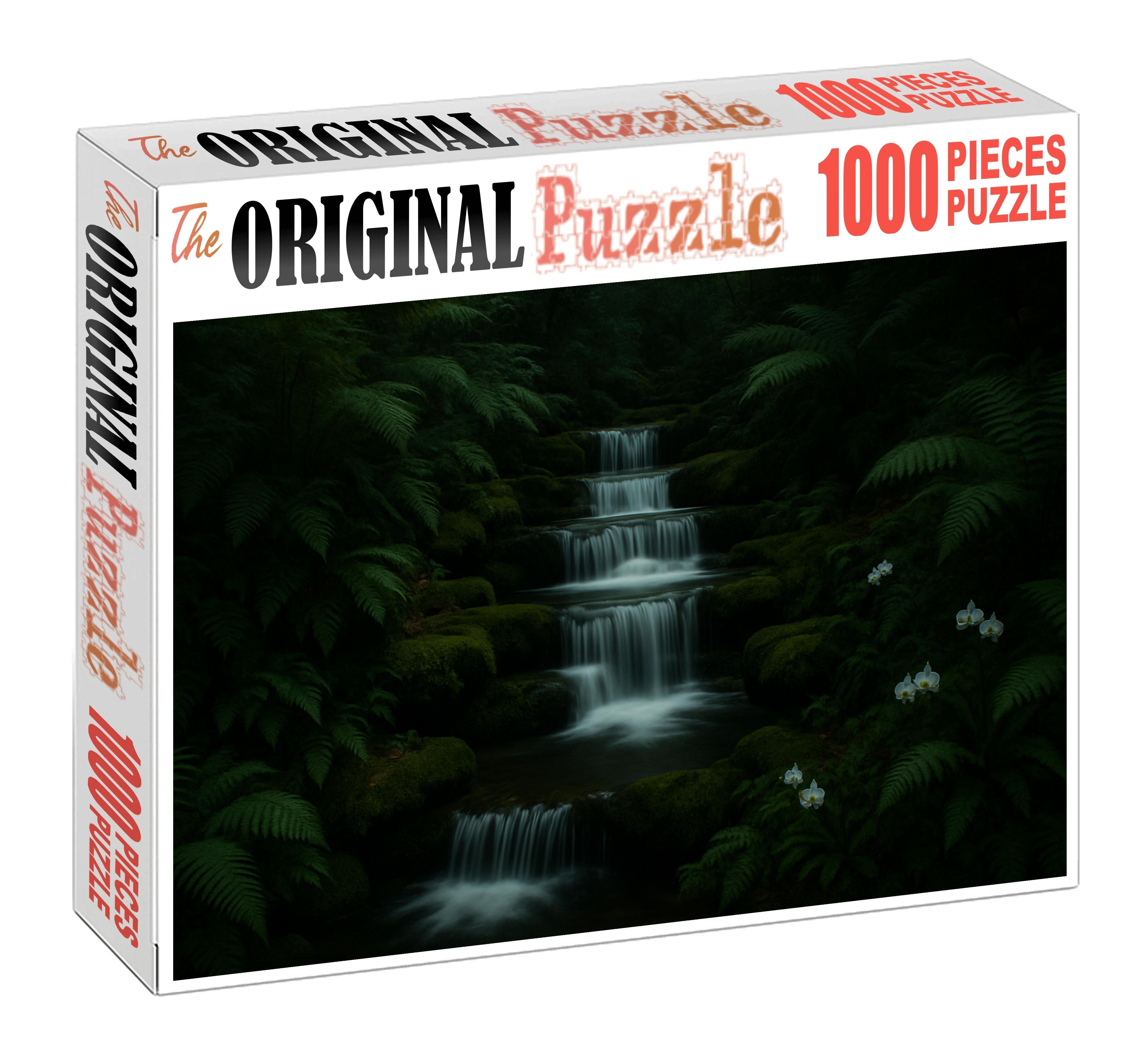 Silent Grove Falls Puzzle For Adults