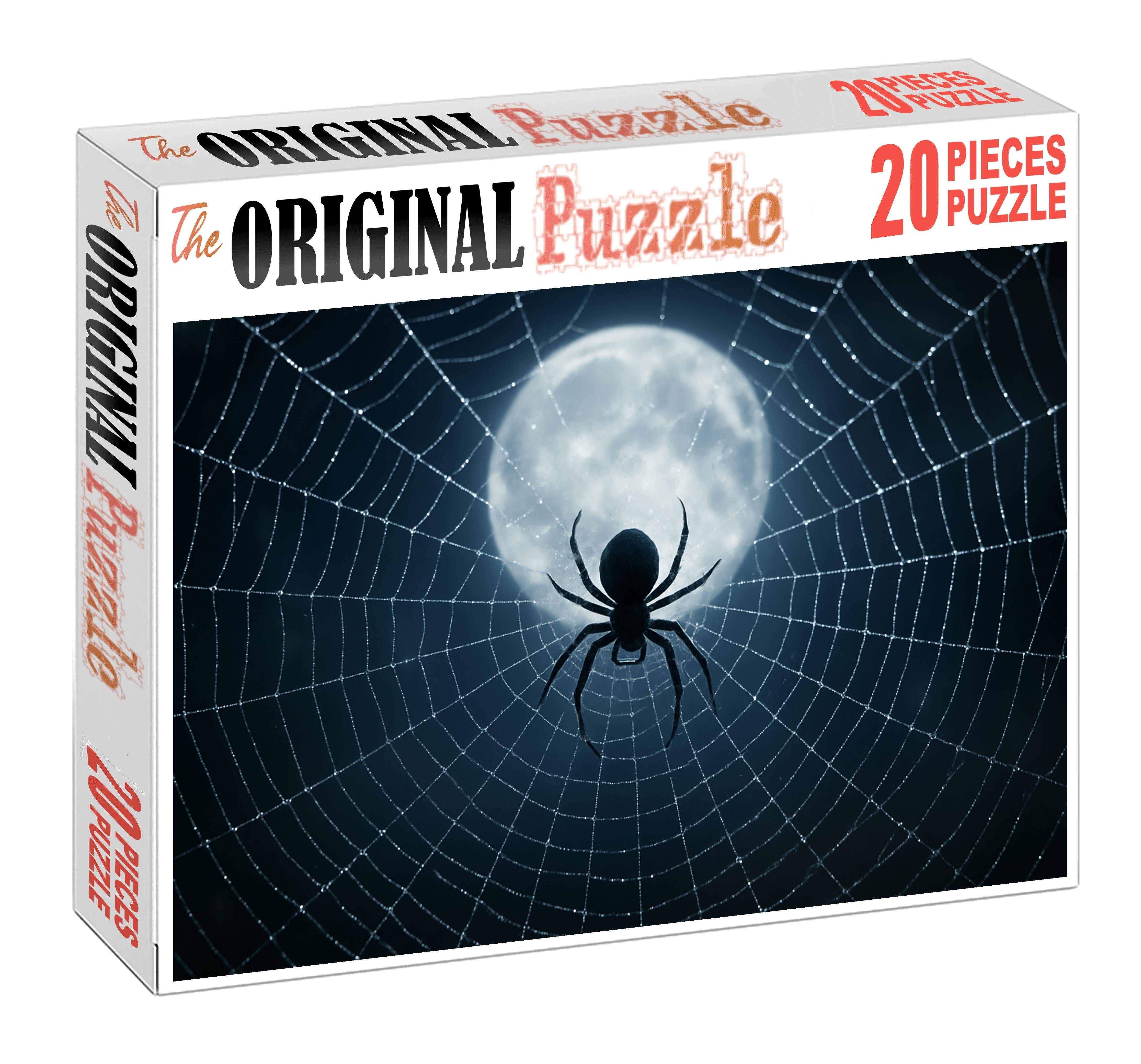 Celestial Velvet Spider Nocturnal Weaver With Iridescent Silk Puzzle Fun