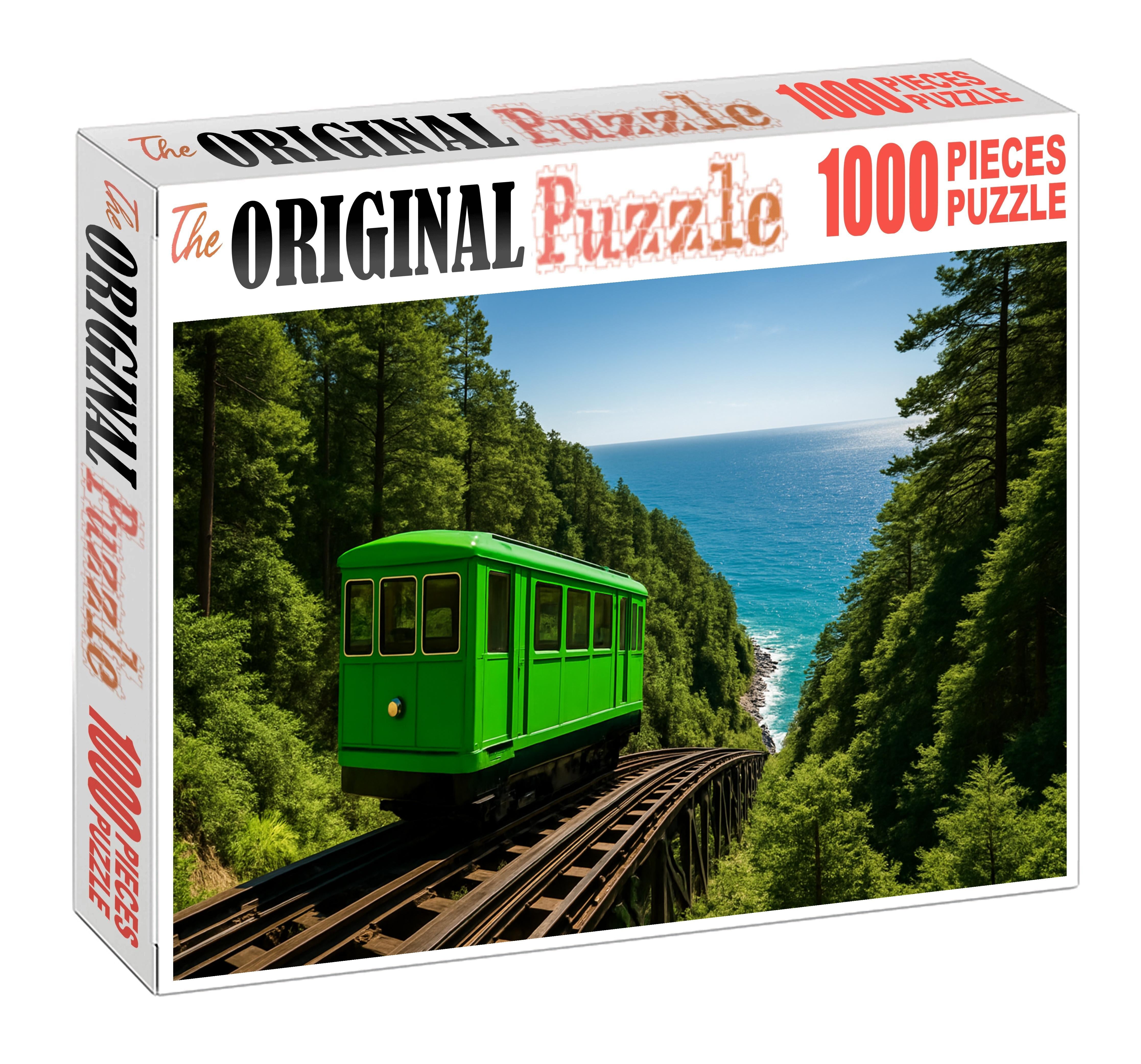 Emerald Cliff Funicular Large Format Puzzle