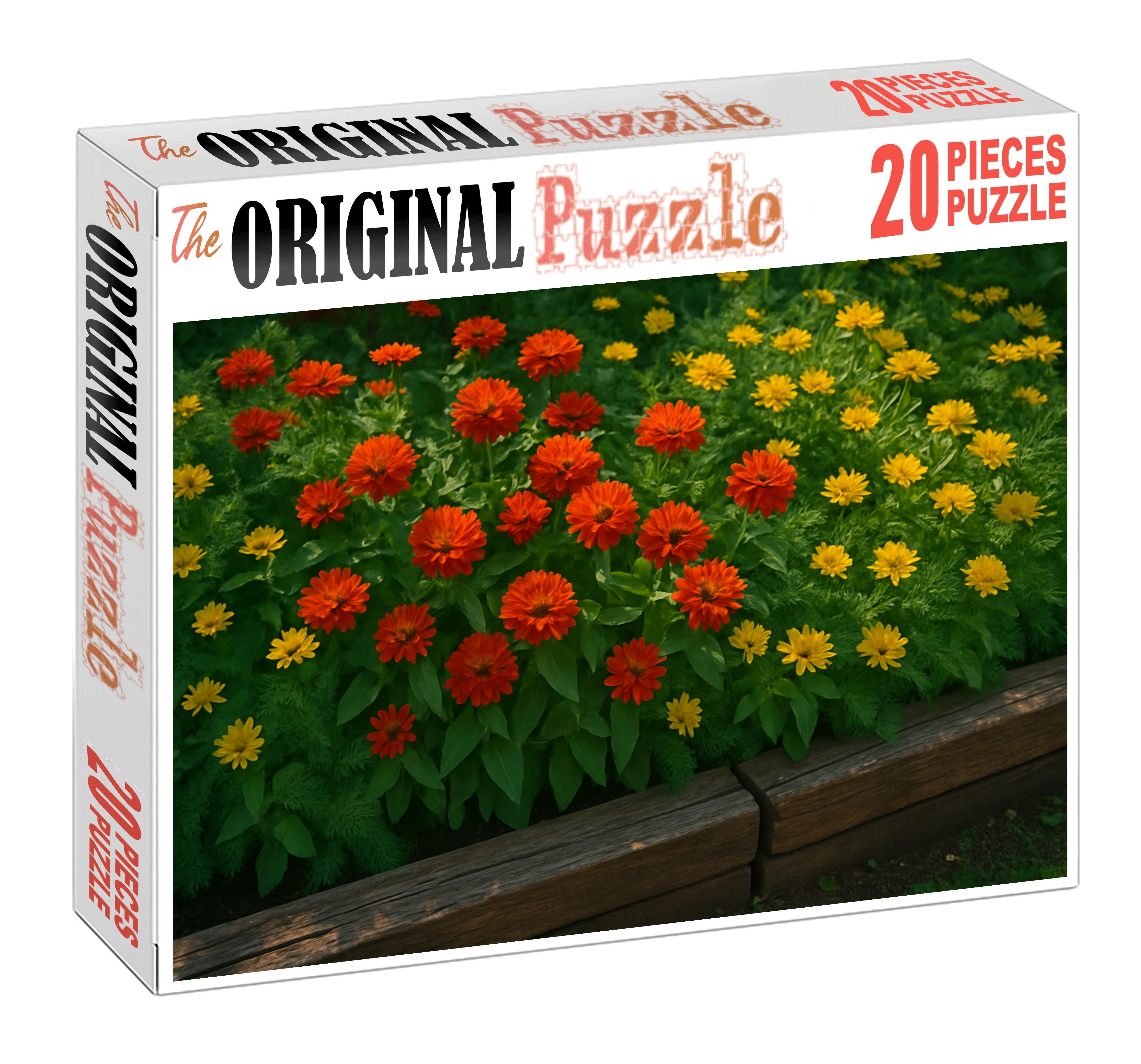 Sunset Serenade Garden Bed Puzzle For Adults