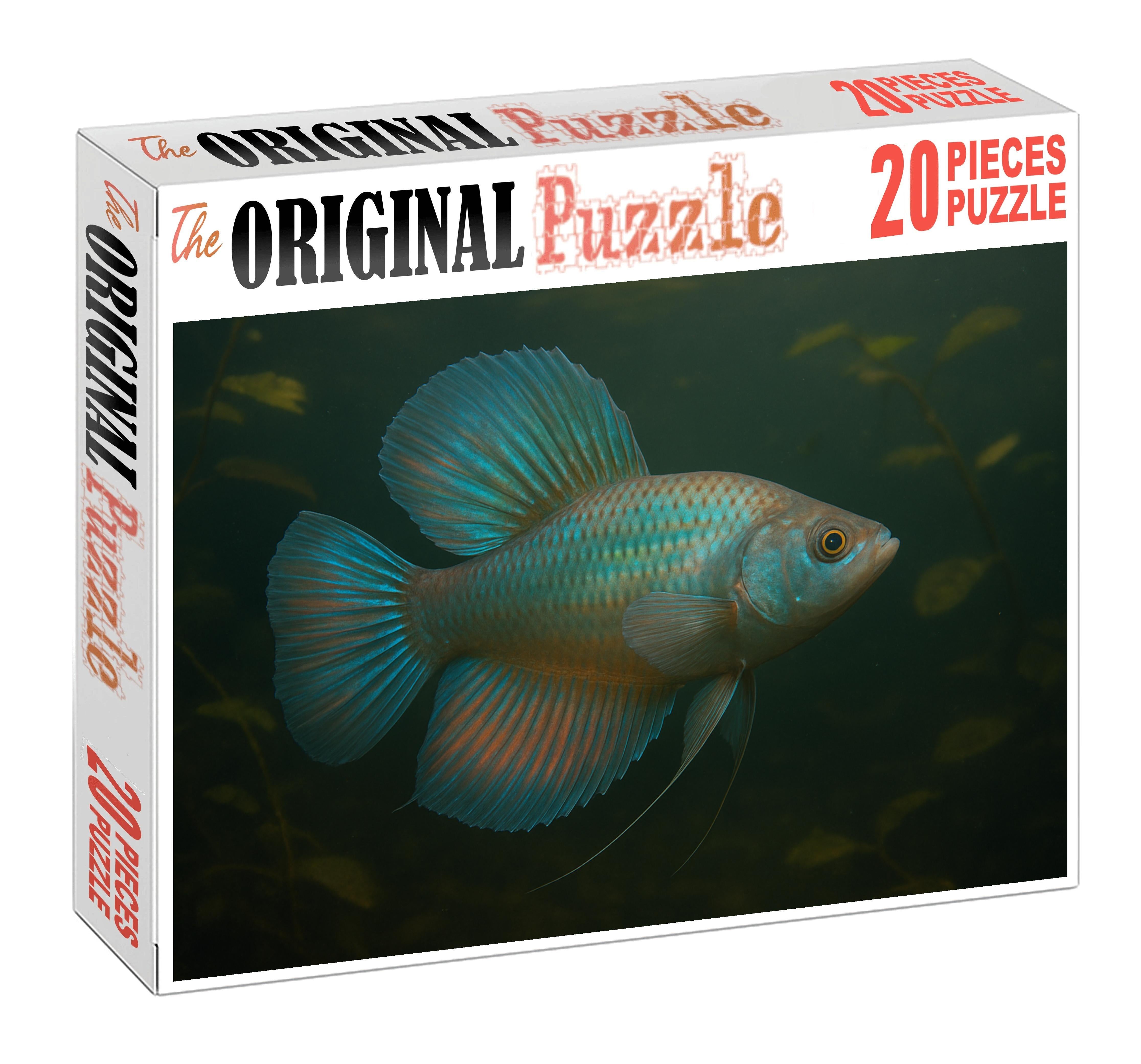 Mystic Fanfish Deep River Resident With Radiating Fins And Sophisticated Sensory Organs Puzzle Collection