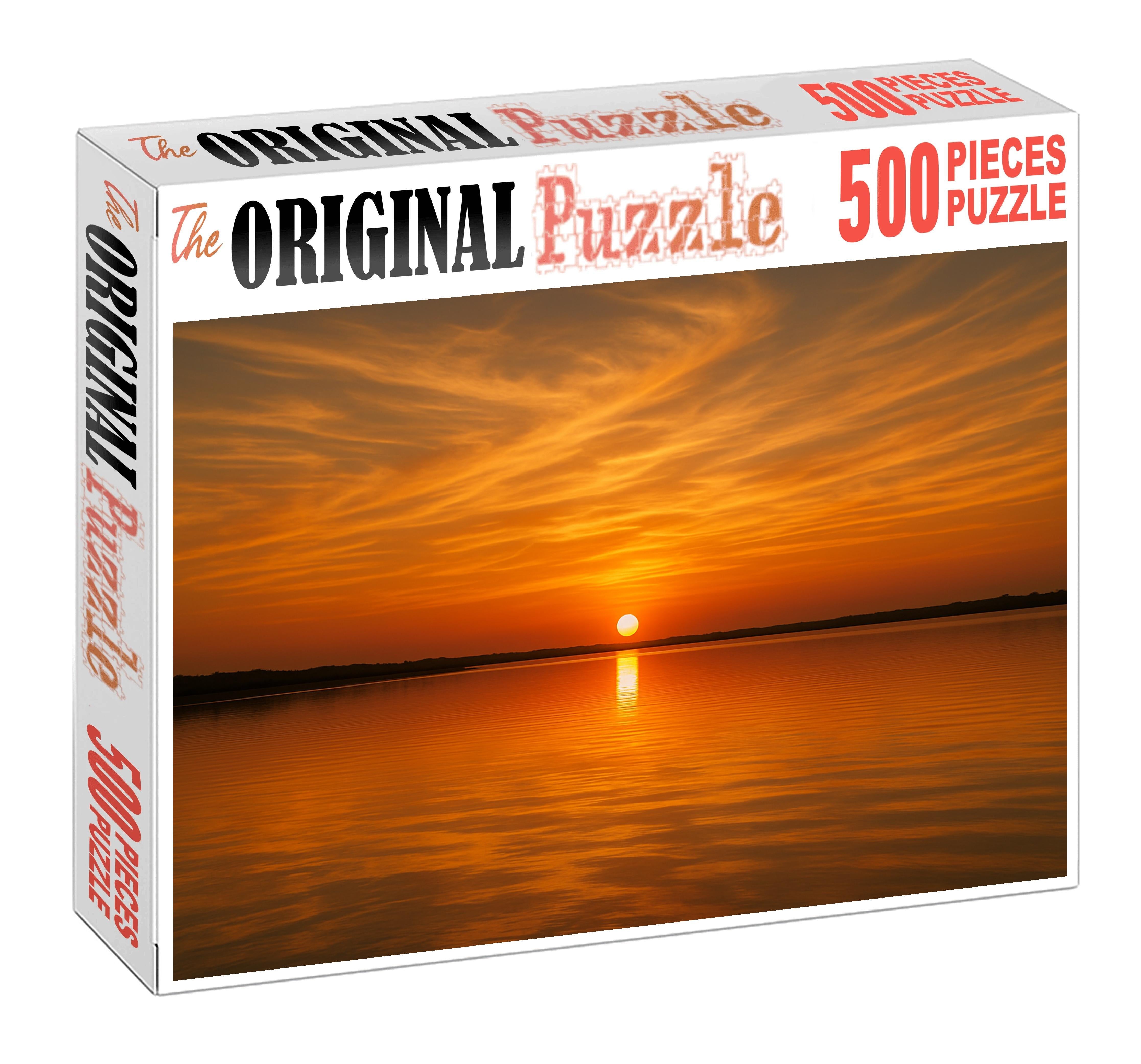 Amber Ripple Lagoon 50 Piece Puzzle