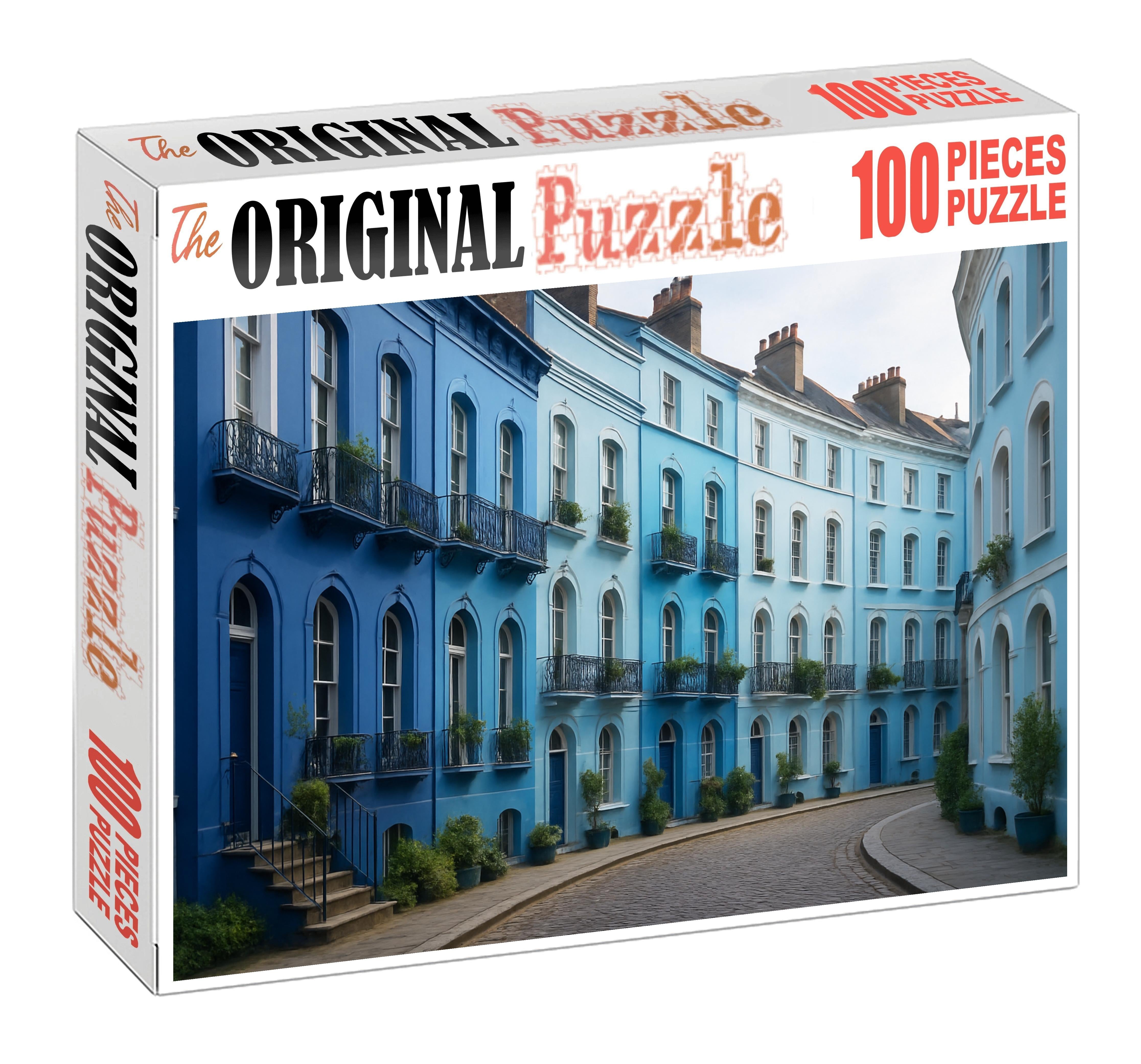 Azure Crescent Puzzle Collection