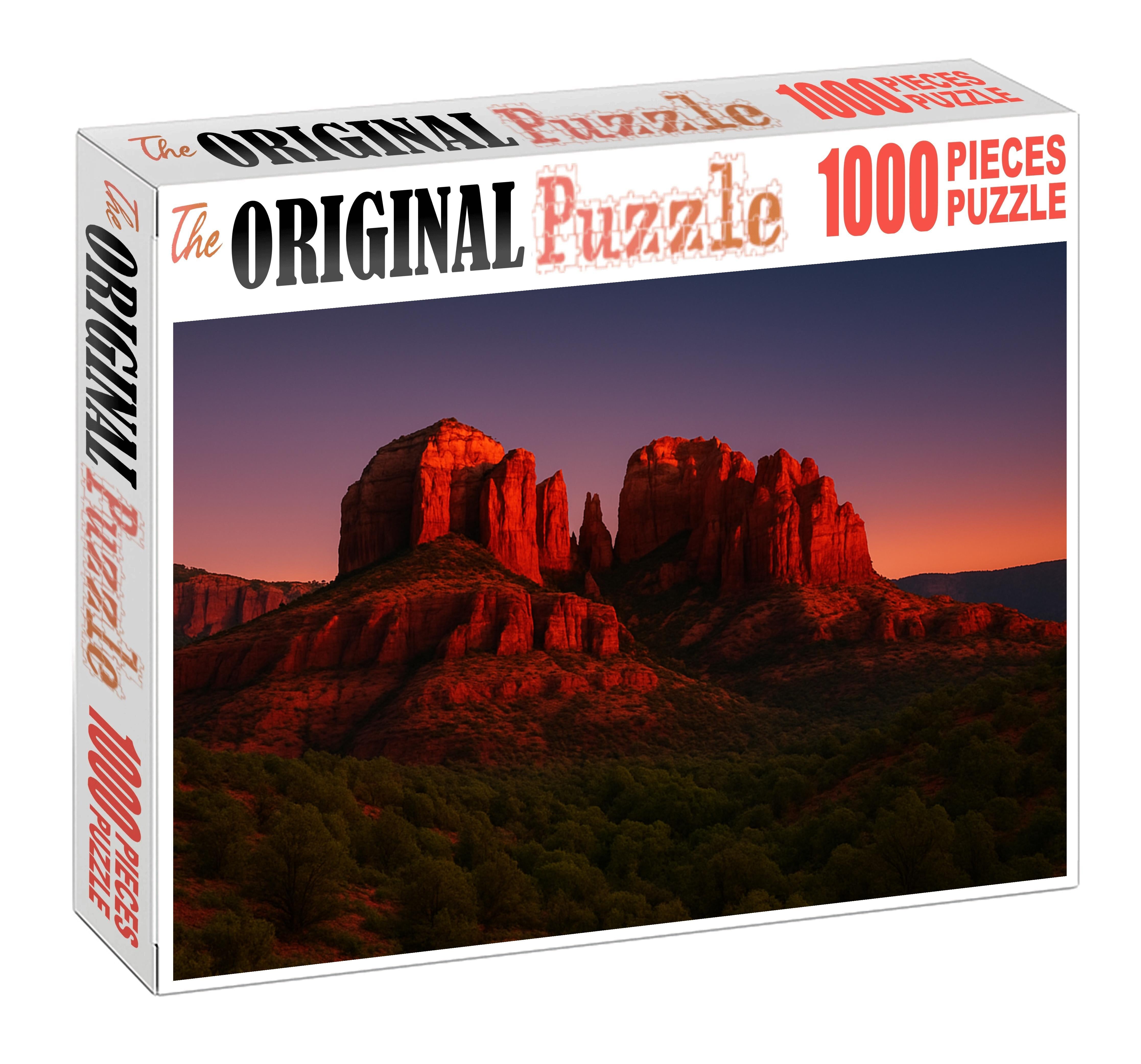Crimson Bluff Lookout Custom Jigsaw Puzzle