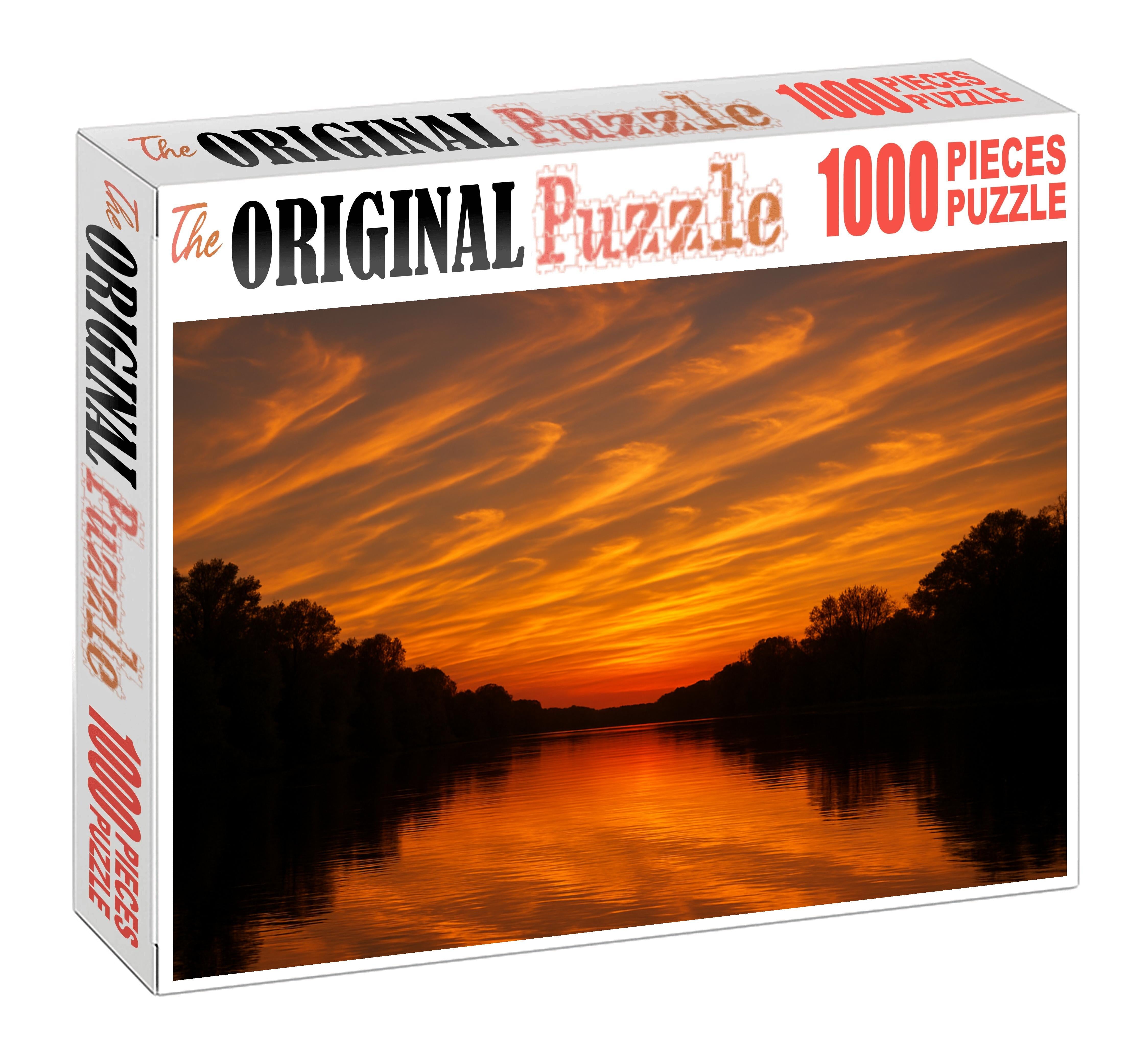 Dusky Amber Mirage Puzzle For Kids