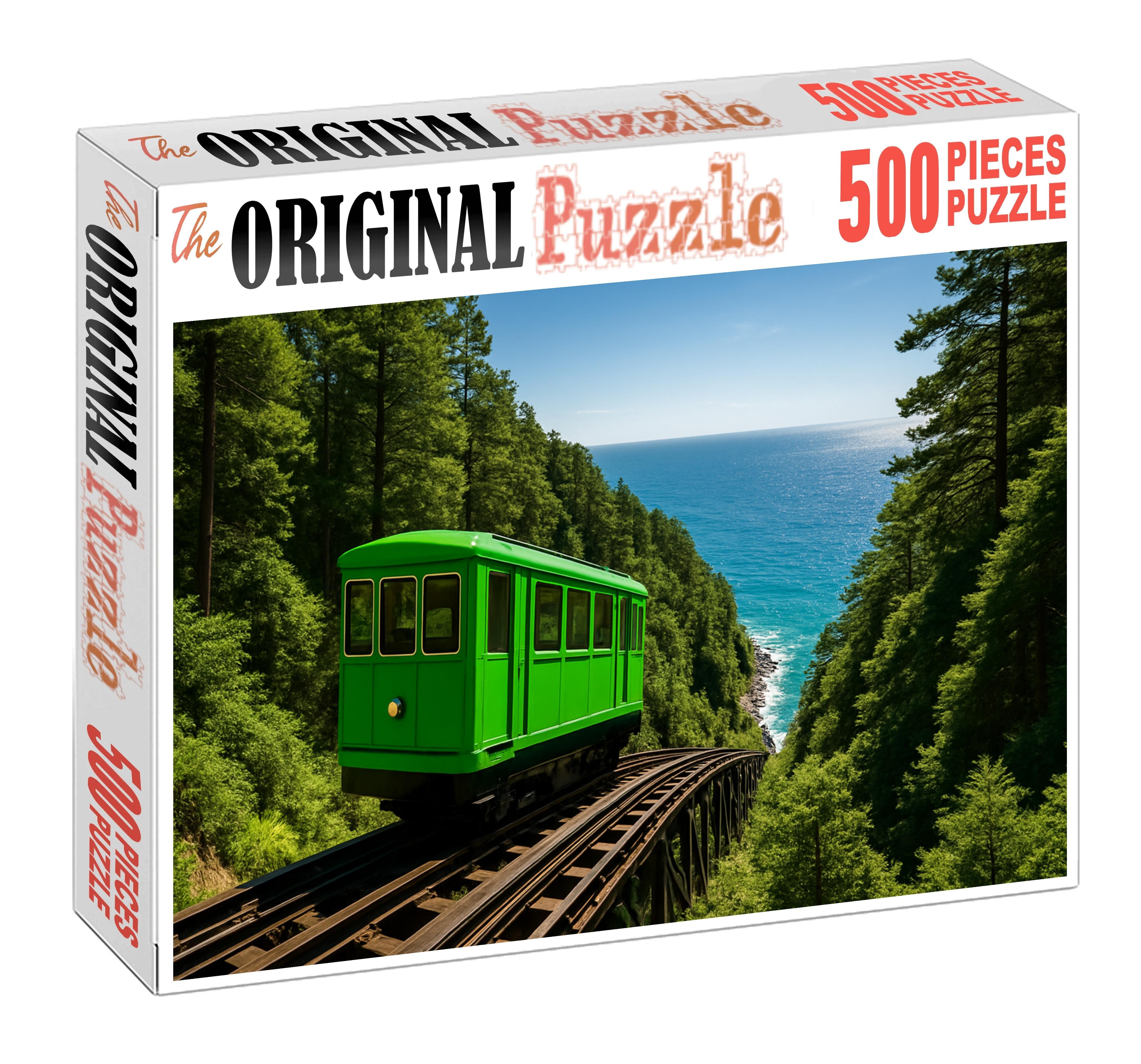 Emerald Cliff Funicular Large Format Puzzle