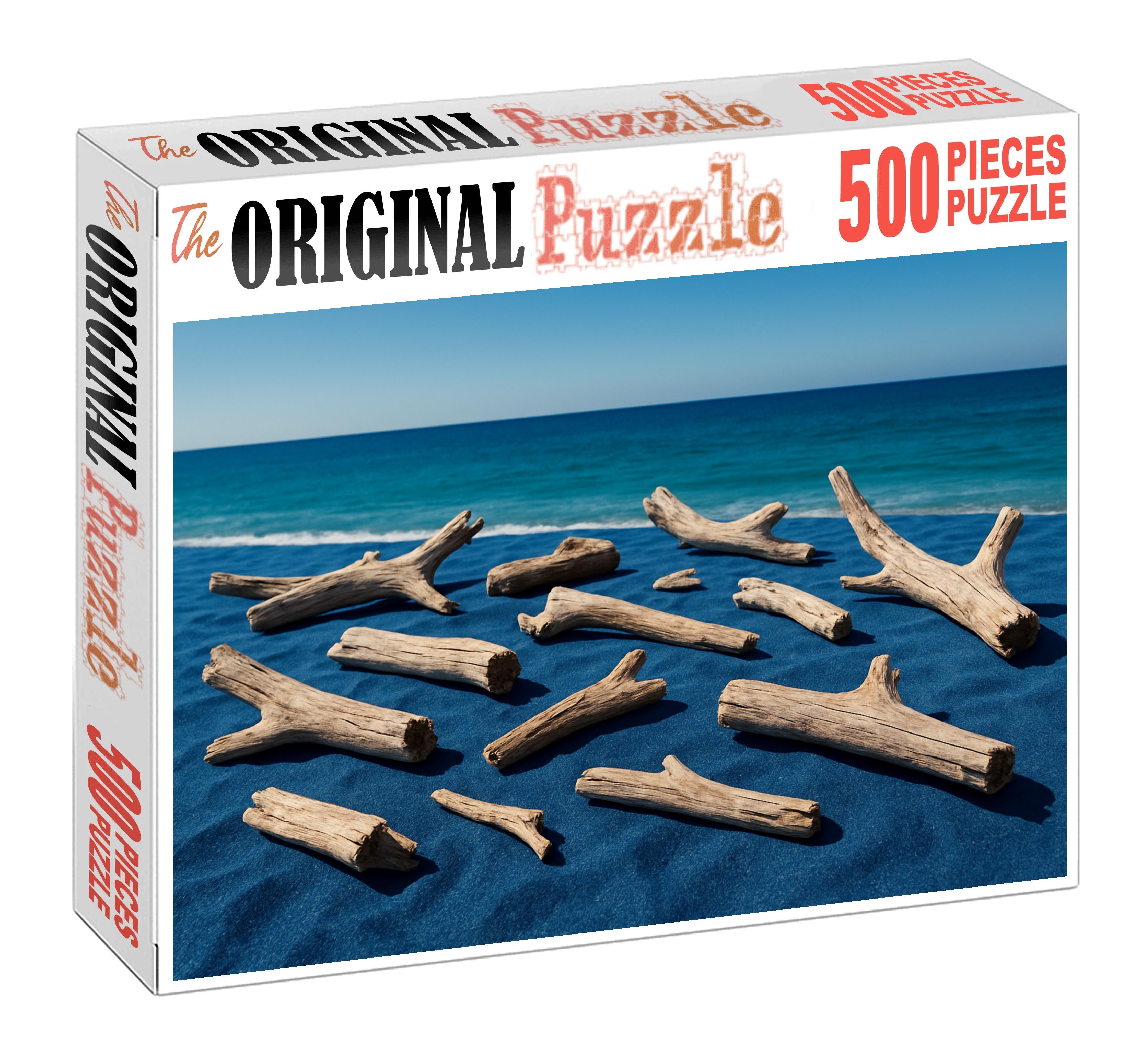 Azure Driftwood Point 50 Piece Puzzle
