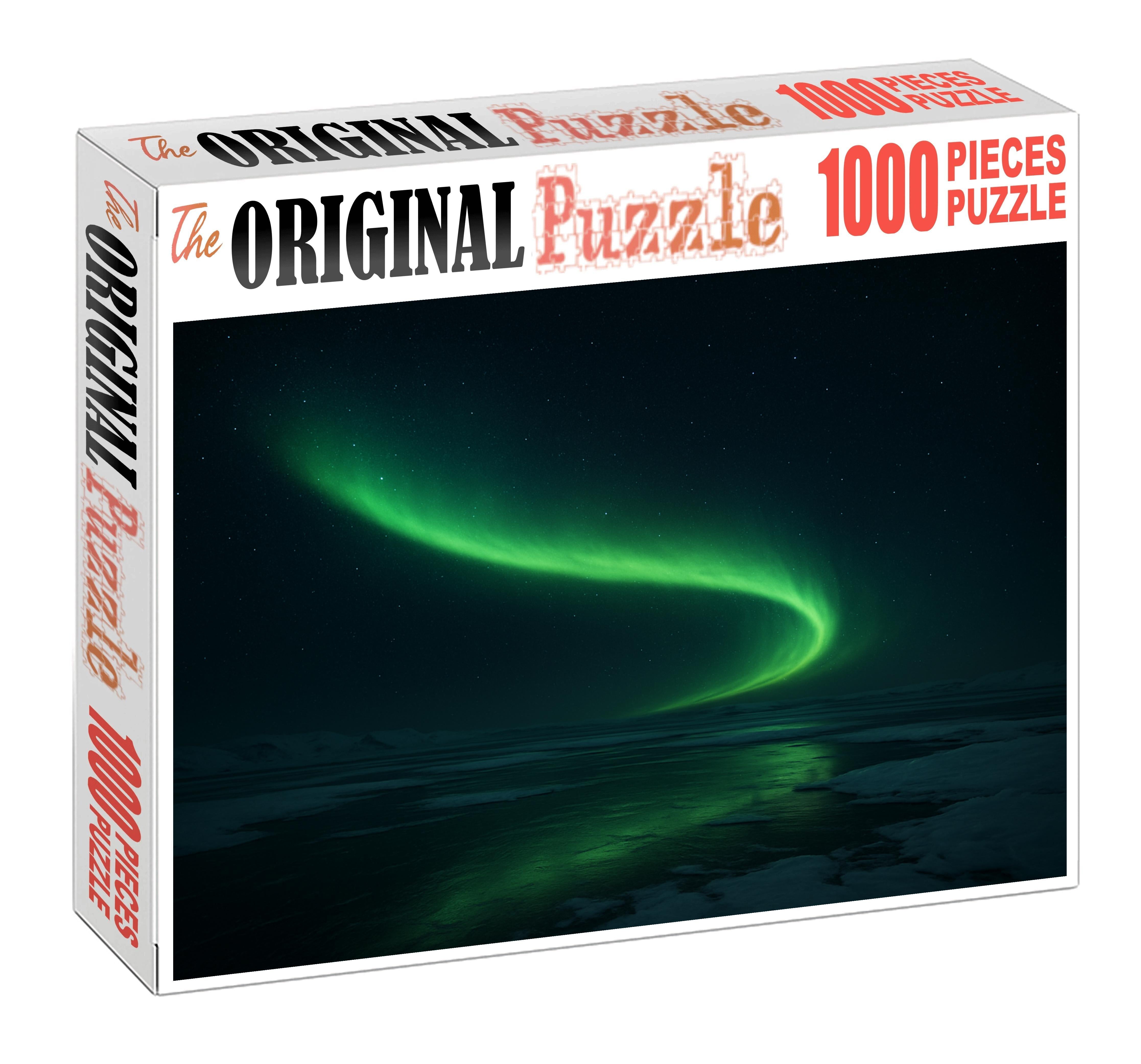 Verdant Aurora Ribbon Puzzle Collection