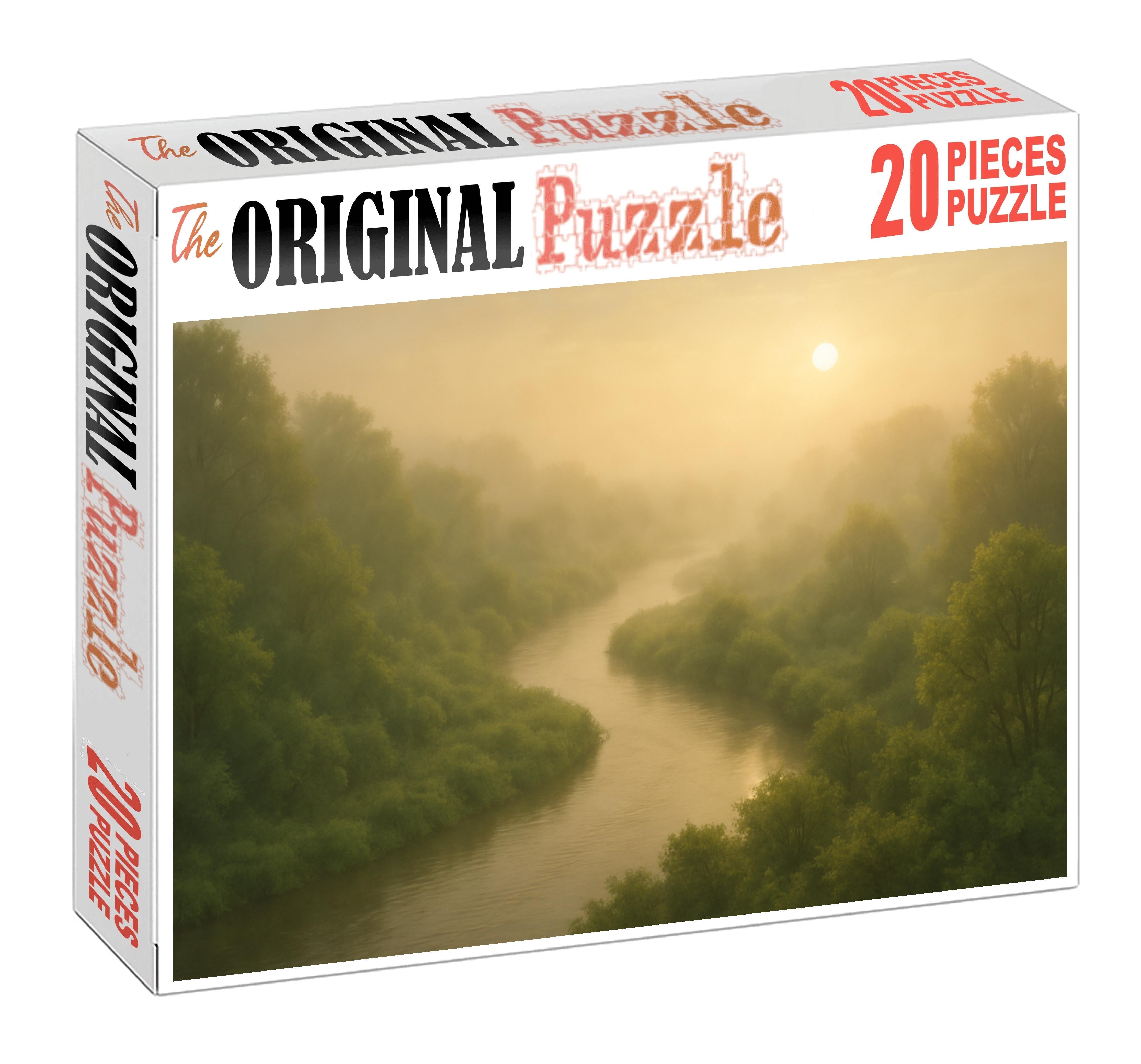 Dawn Over The Serpentine River 1000 Piece Puzzle