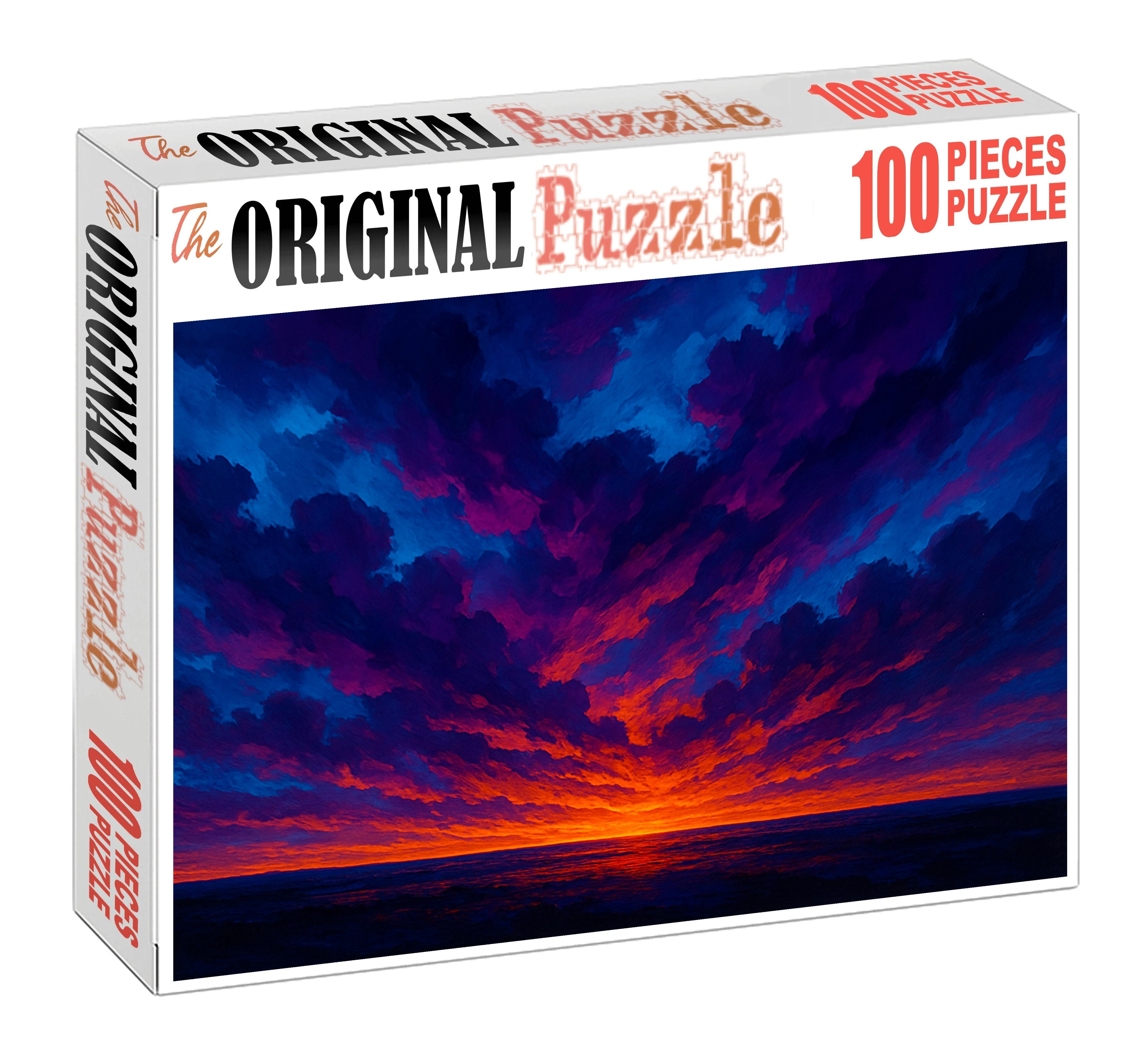 Electric Cerulean Blaze 50 Piece Puzzle