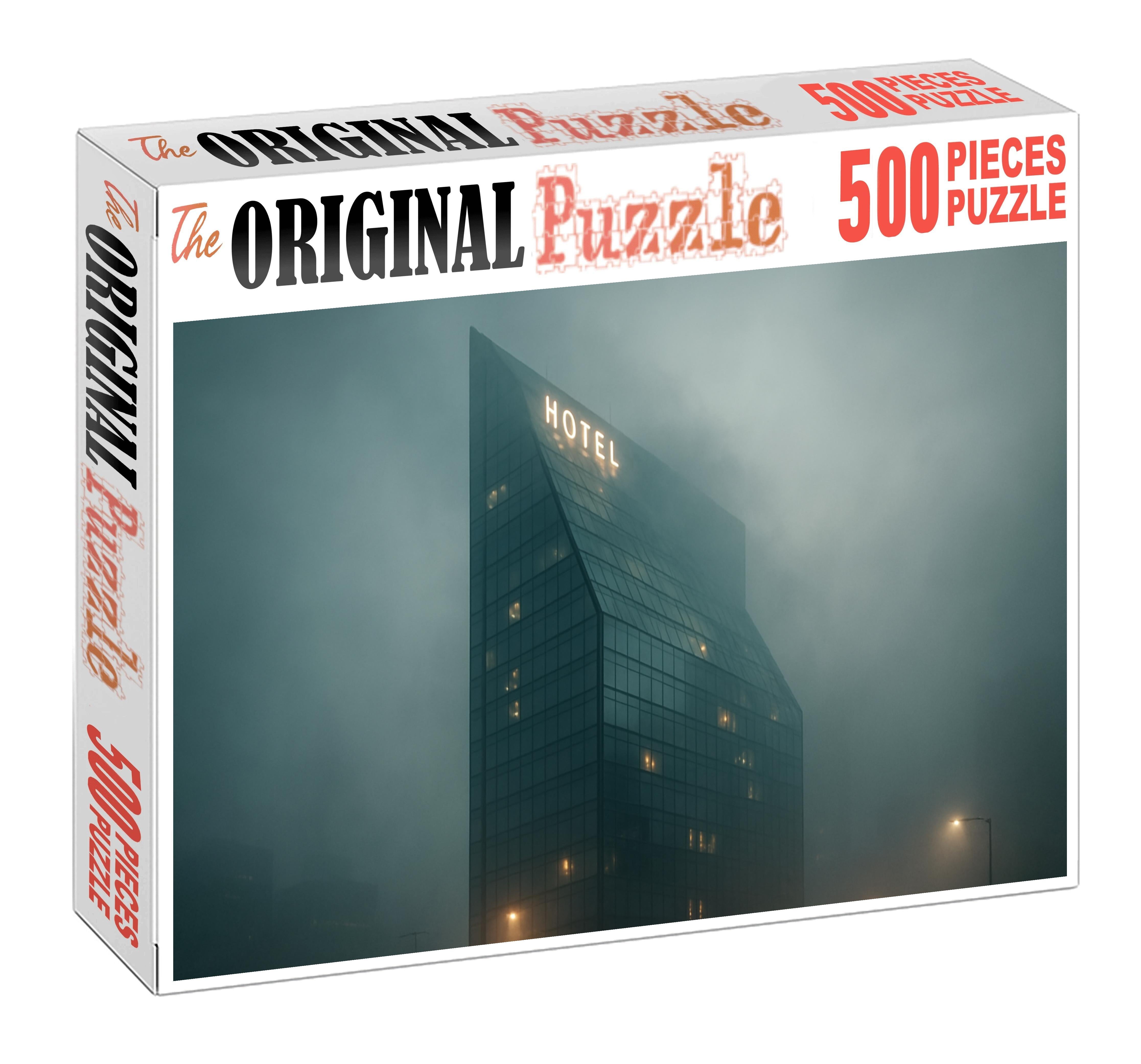 Ryugyong Hotel Pyongyang North Korea Recognized By 4590 Globally As An Imposing Pyramid-shaped Skyscraper Unique Puzzle Design