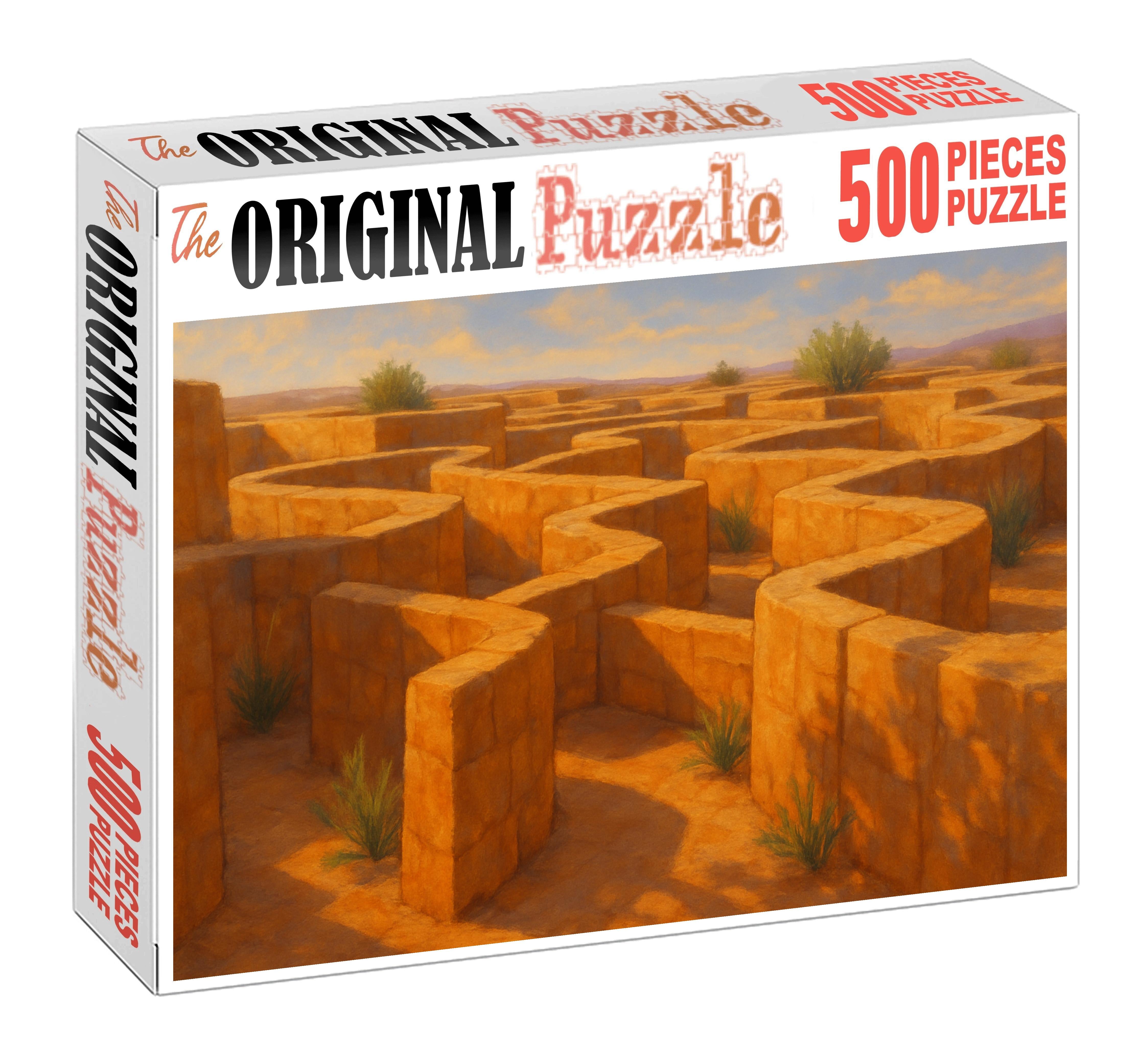 Whispering Sandstone Labyrinth 300 Piece Puzzle