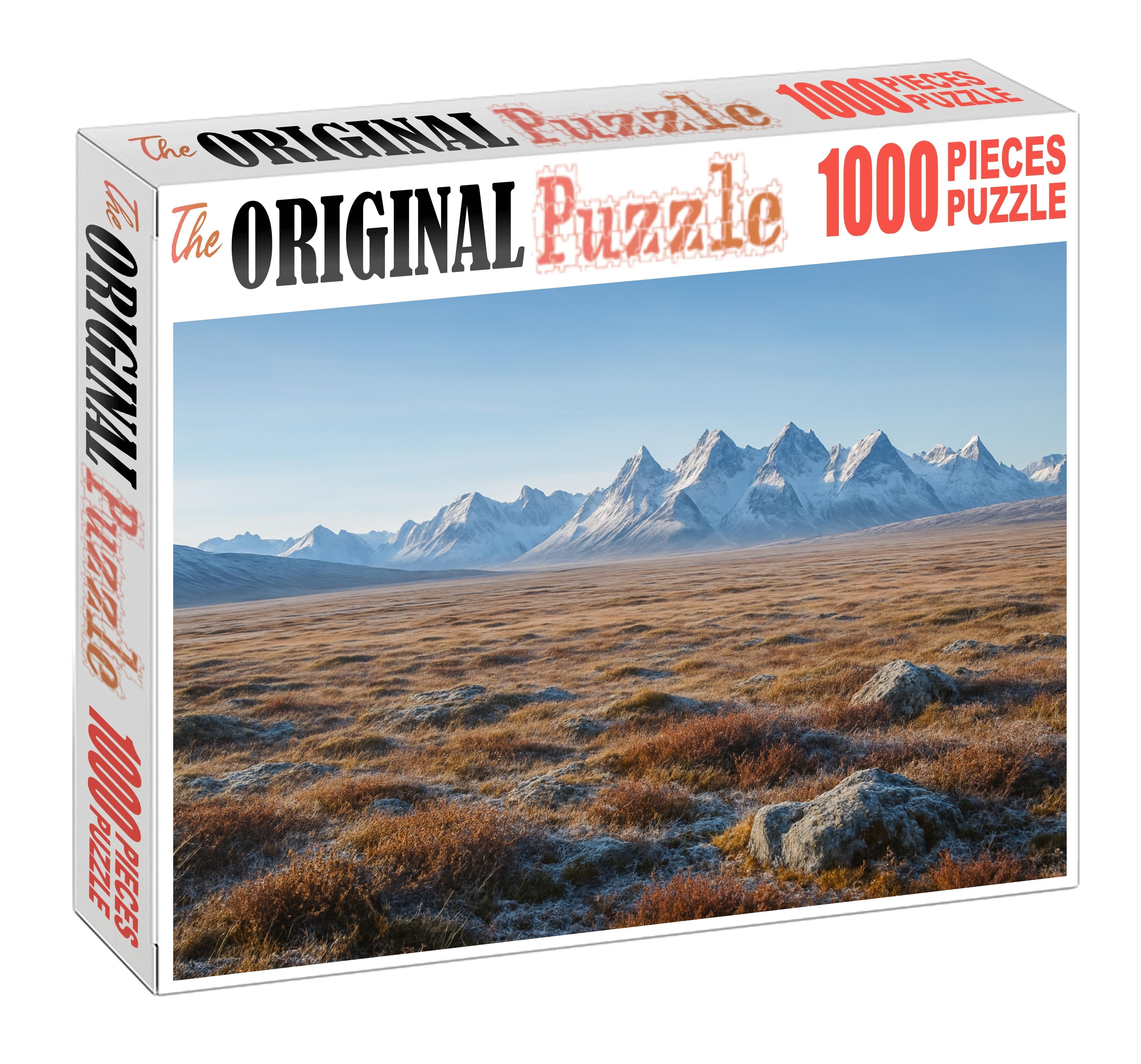 Frozen Tundra Expanse Custom Jigsaw Puzzle