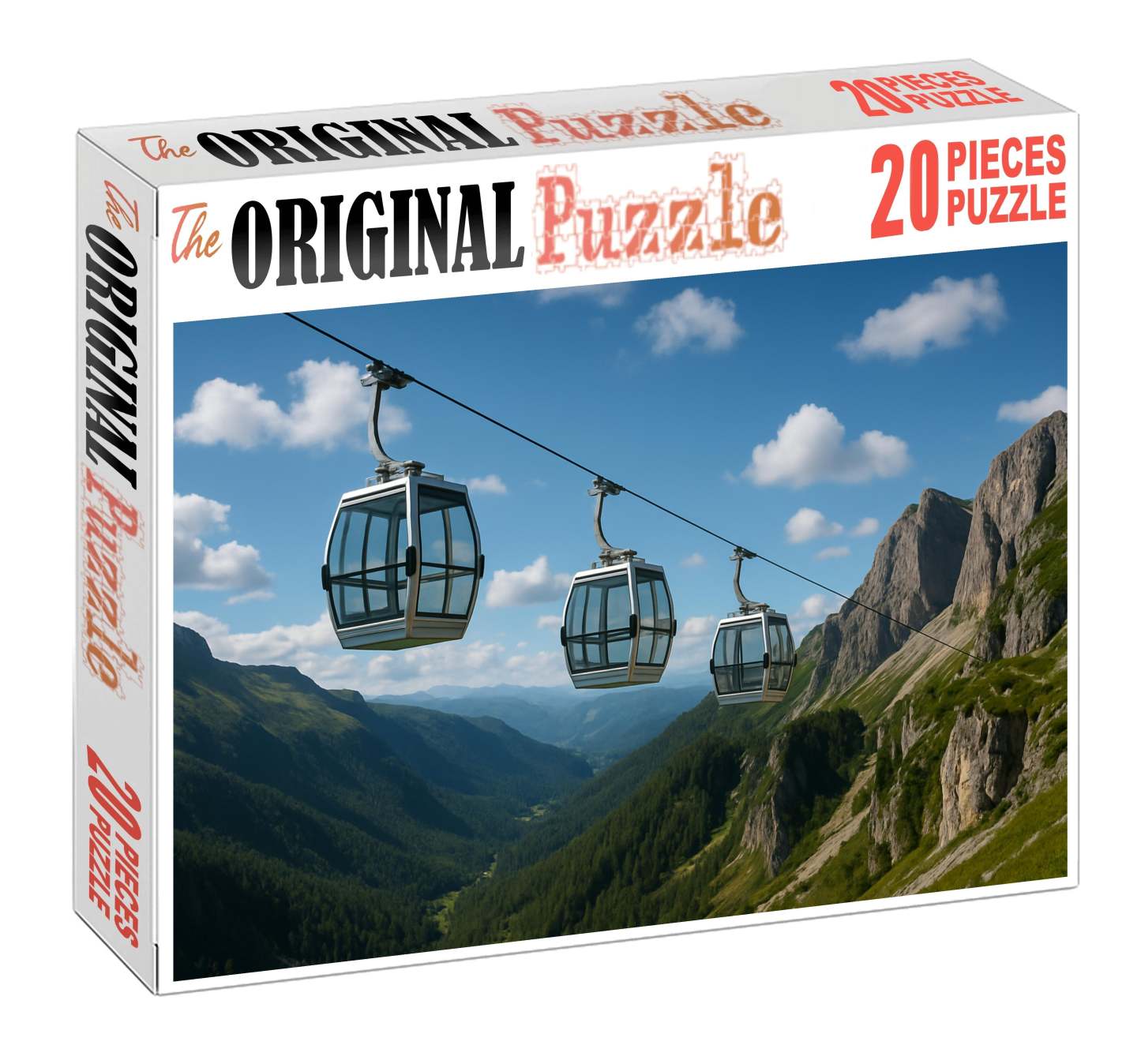 Hydrogen Fuel Cell Cable Car 100 Piece Puzzle