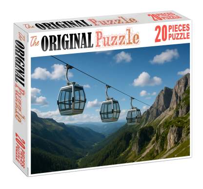 Hydrogen Fuel Cell Cable Car 100 Piece Puzzle