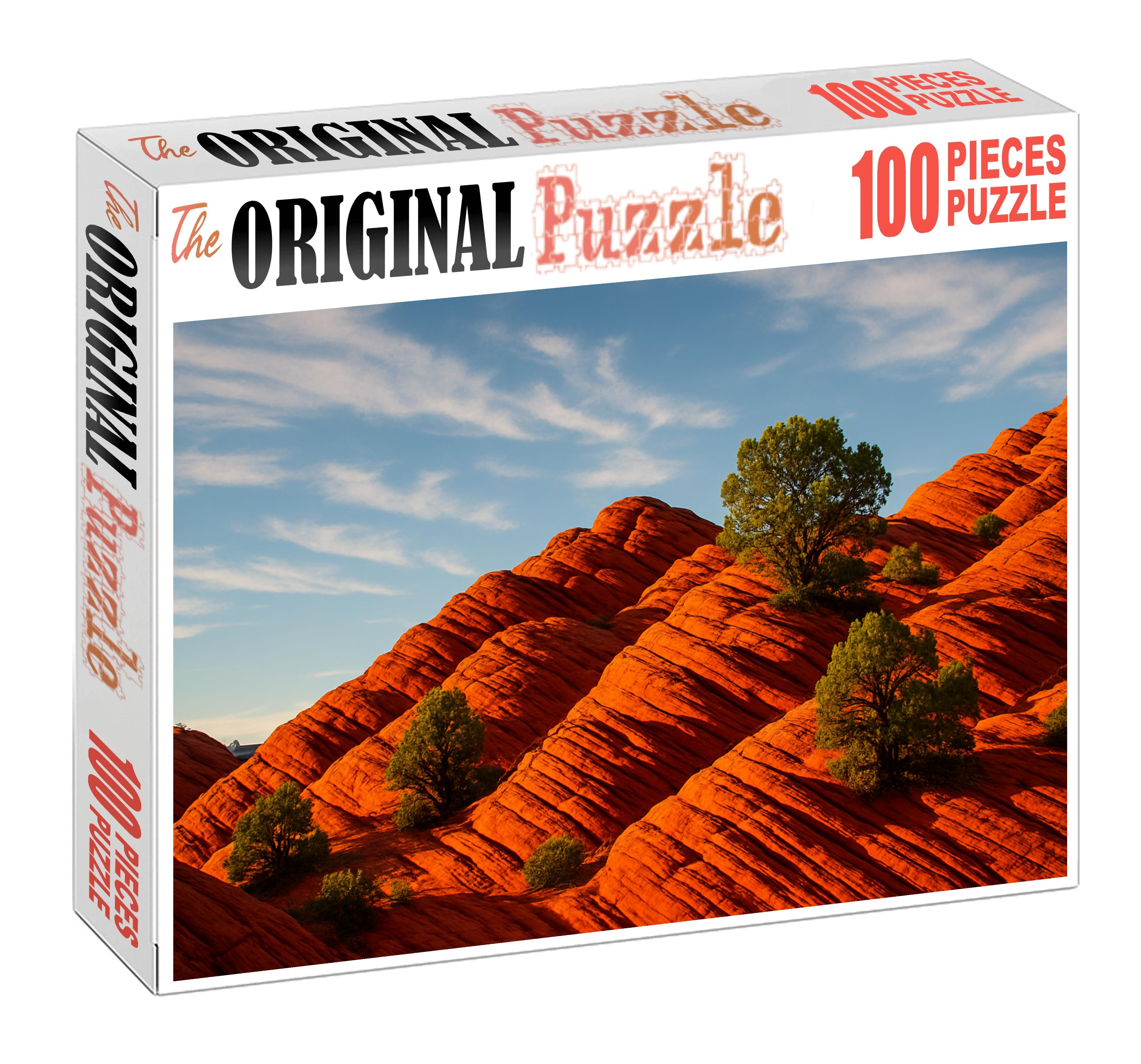 Crimson Mesa Ridge Puzzle For Kids