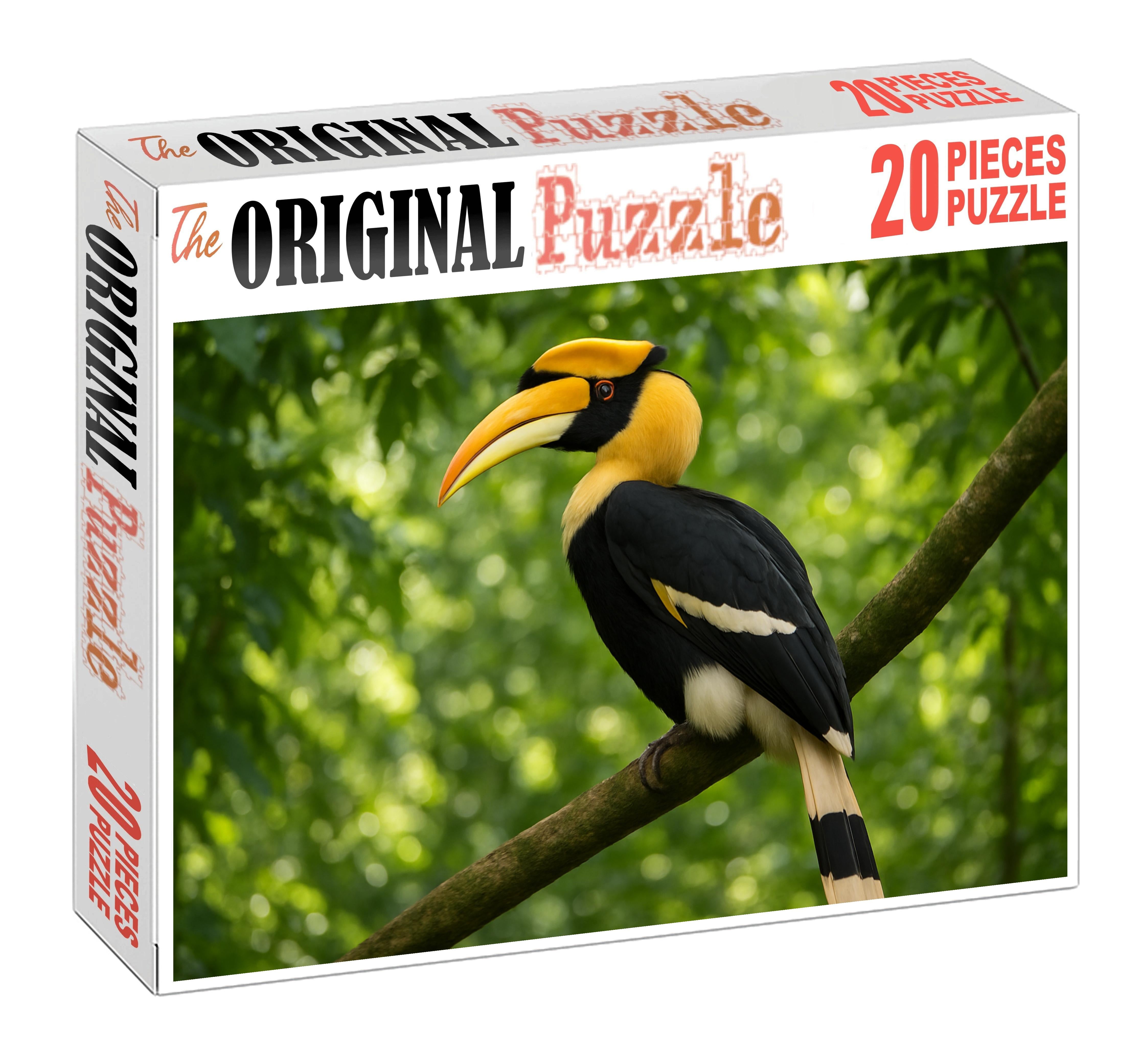 Great Hornbill The Forests Regal Herald Puzzle Challenge