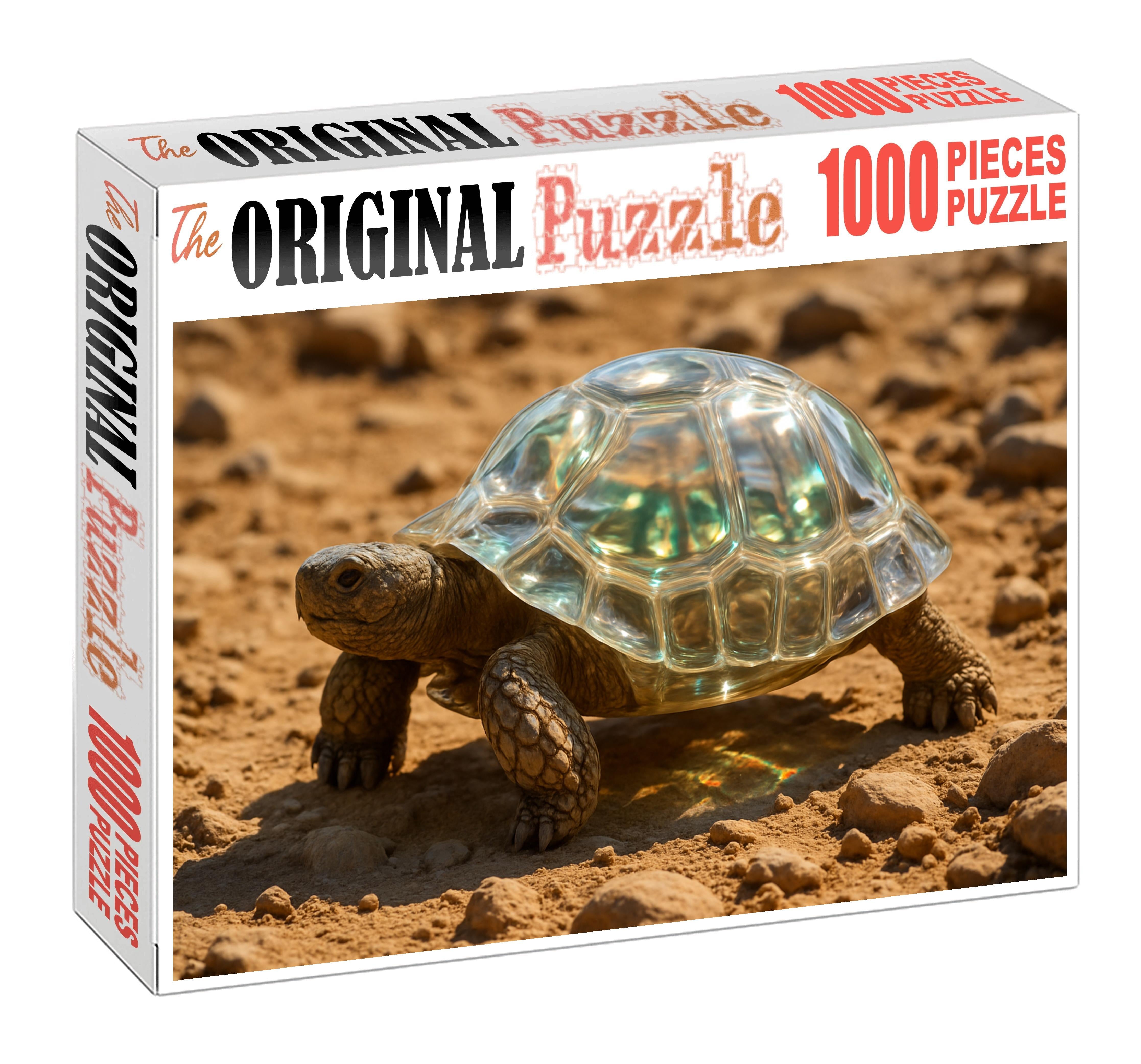 Quartzback Tortoise Hardy Reptile With Translucent Carapace Large Format Puzzle