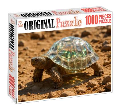 Quartzback Tortoise Hardy Reptile With Translucent Carapace Large Format Puzzle